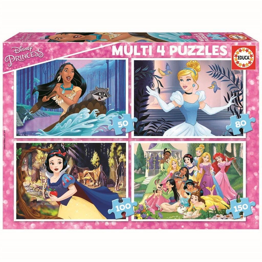 Educa 50-80-100-150 Disney Princess Puslespil 80-17637