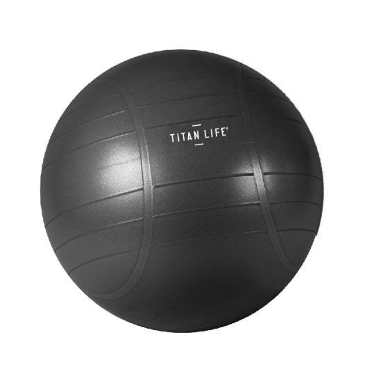 TITAN LIFE PRO Gymball 75 cm ABS Træningsudstyr 400-800810
