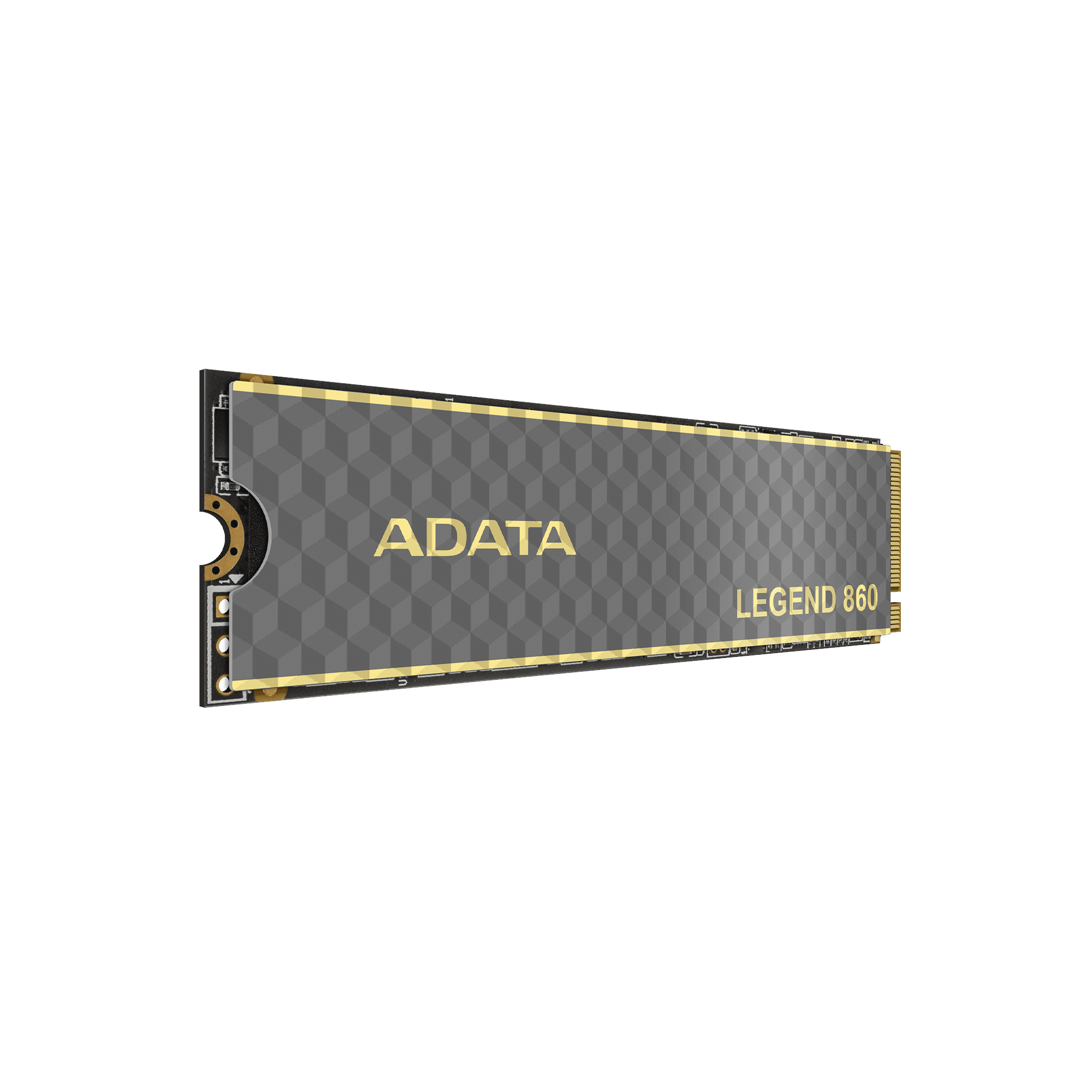 A-Data Legend 860 SSD - 500GB - PCIe 4.0 - M.2 2280 Ssd Harddisk Sølv SLEG-860-500GCS