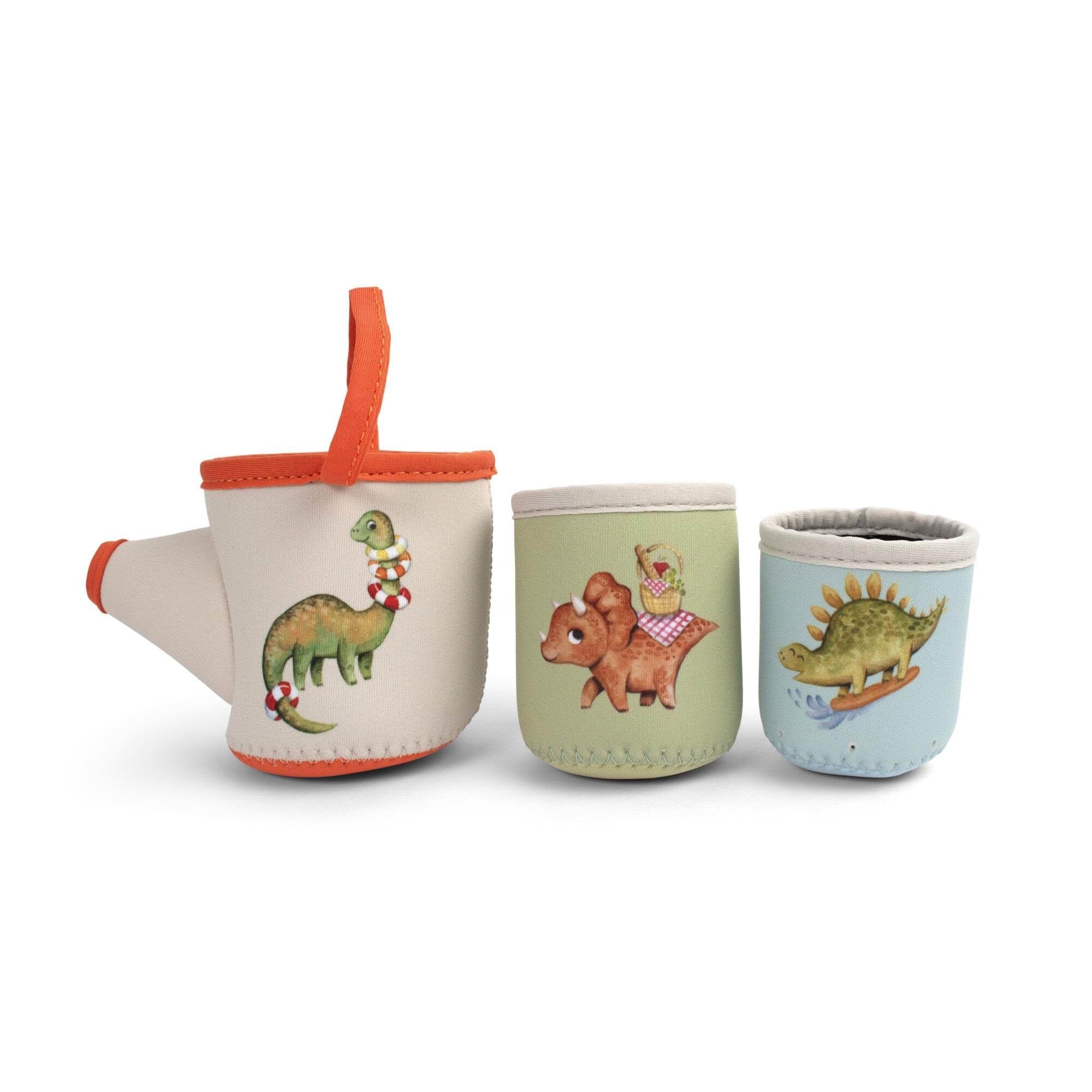 Filibabba Neopren badelegetøj - Dinokopper Babylegetøj FI-03645