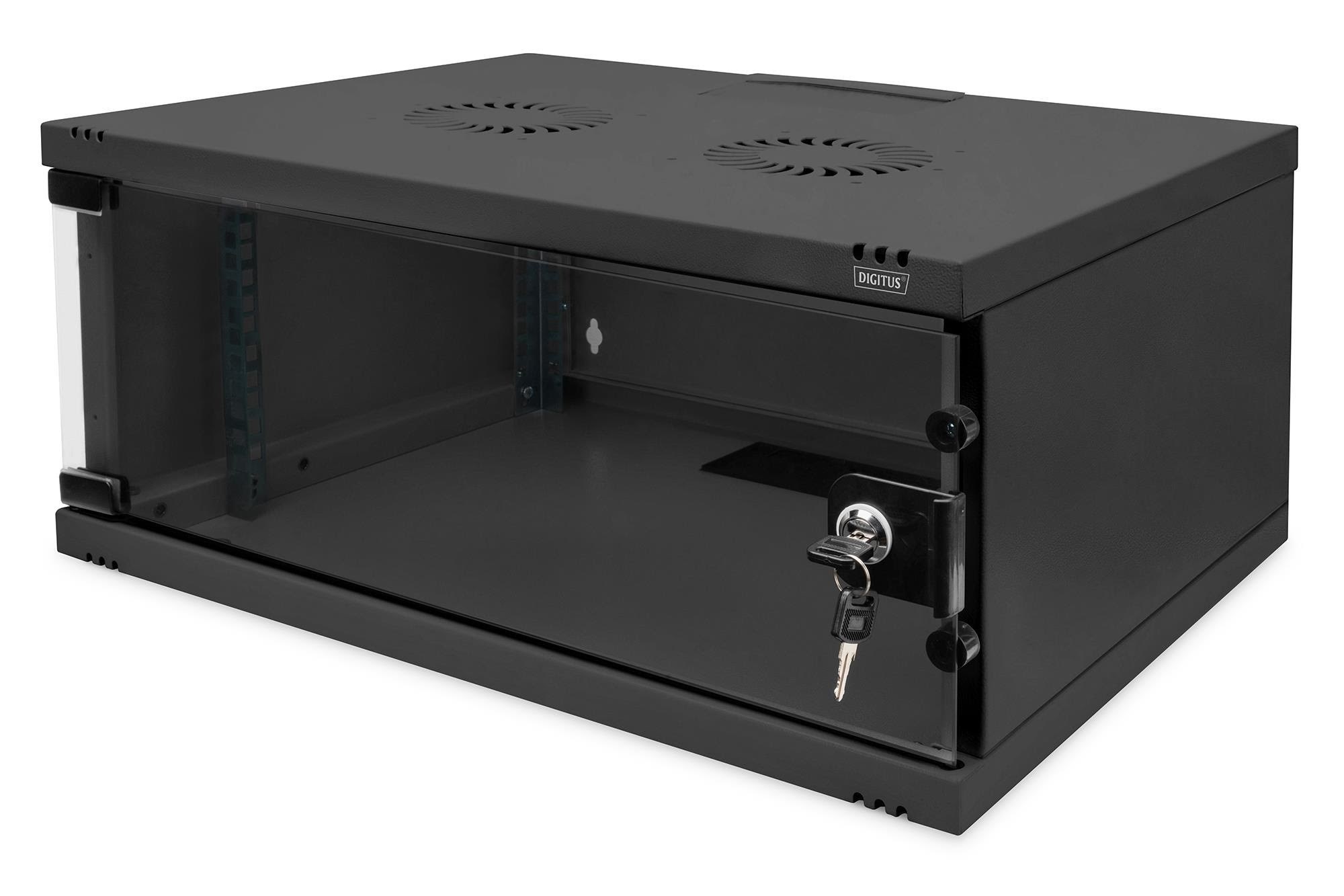 DIGITUS DN-38011 - SOHO - 4U - Wall Mount Rack Cabinet Rackskab