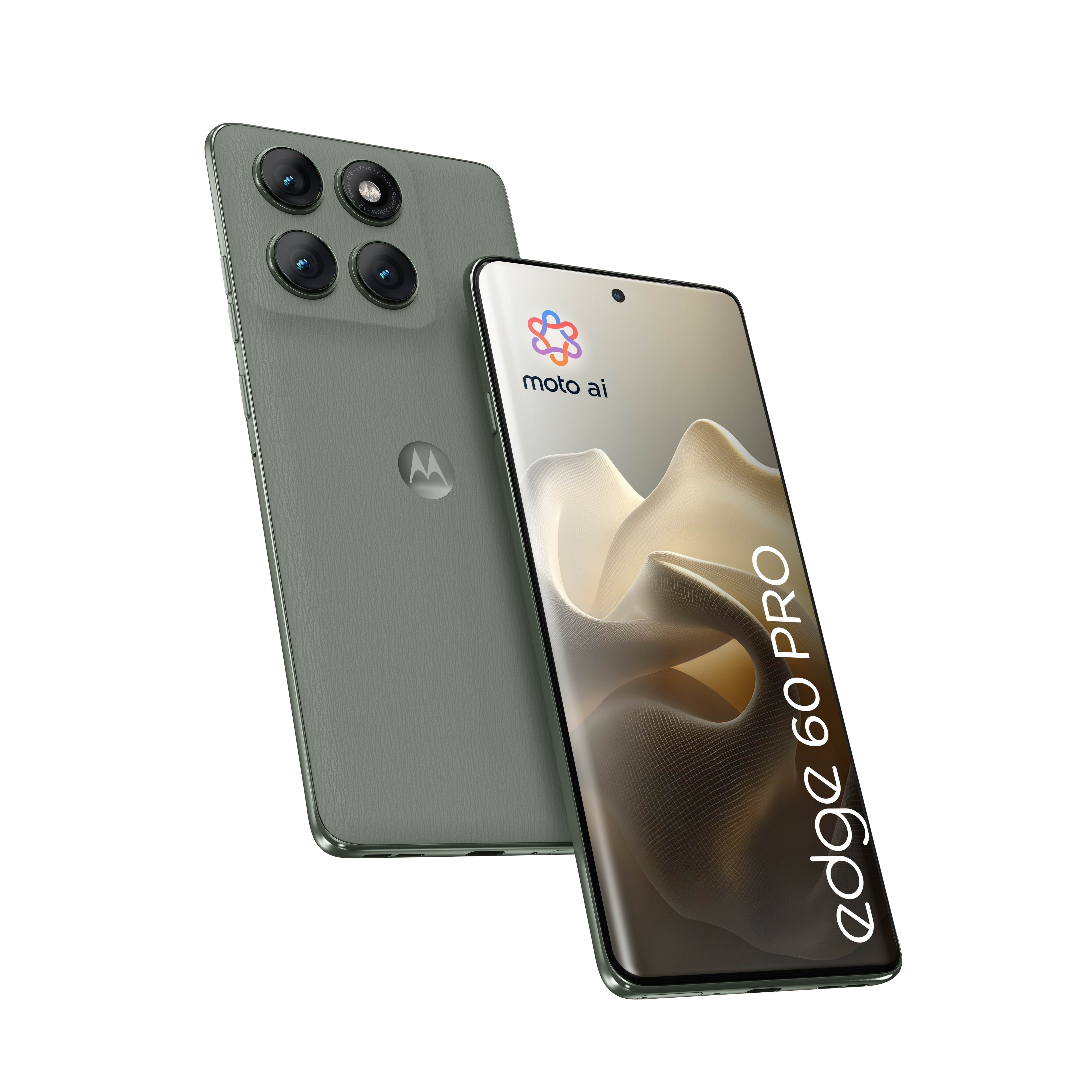 Motorola Edge 60 Pro 512GB/12GB - PANTONE Shadow Mobiltelefon Grå PB7X0006SE