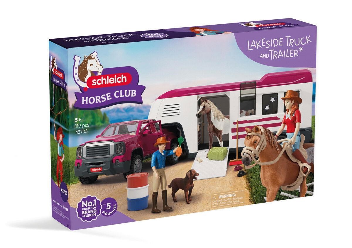 Schleich Lakeside Truck and Trailer Legetøj 42705