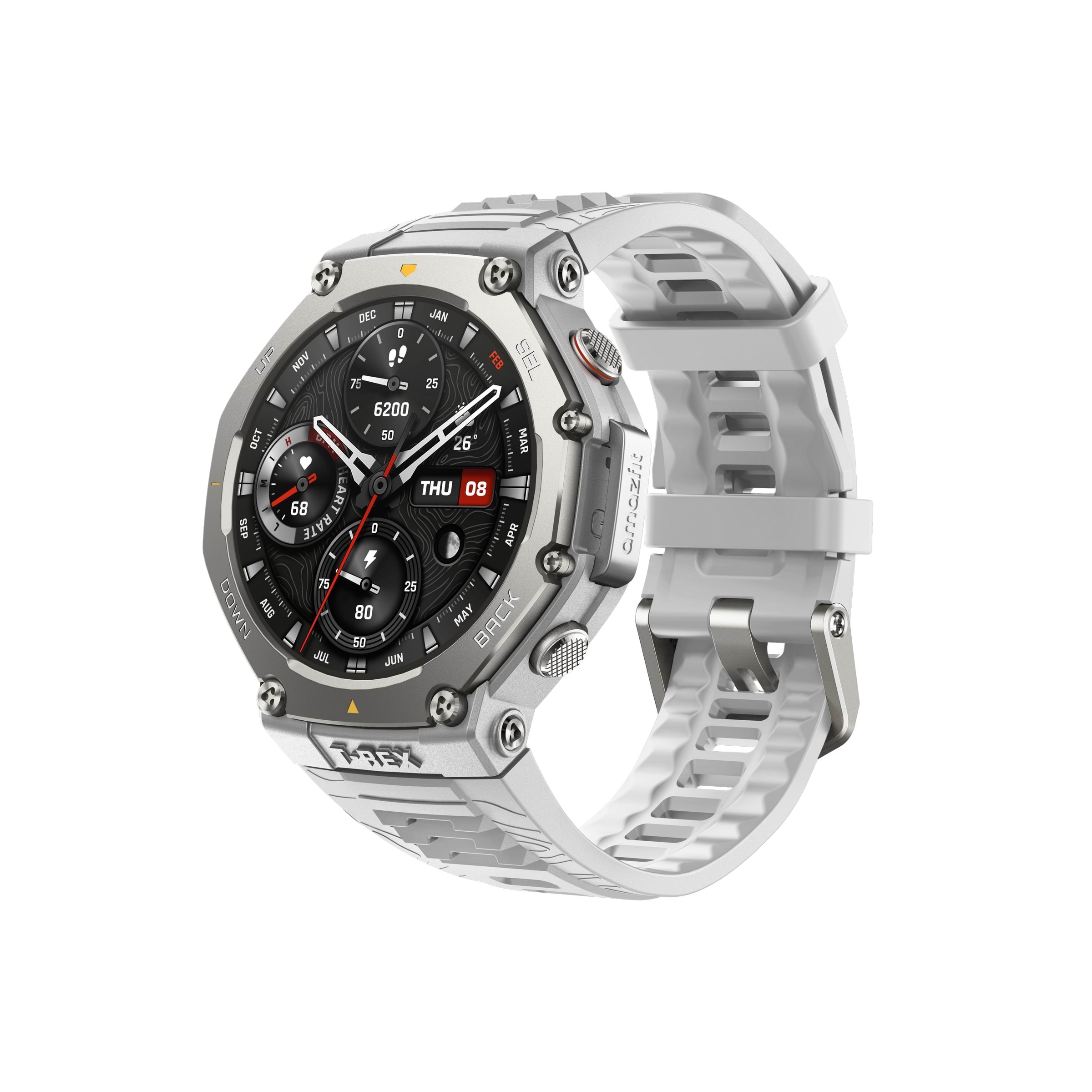 Amazfit T-Rex 3 48mm - Haze Grey Smartwatch Grå W2322GL6N