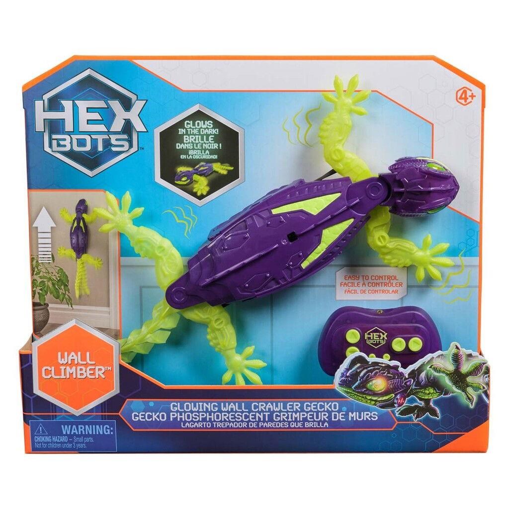 Hex Bots Vægkrybende Gekko, Selvlysende Figur 6075451