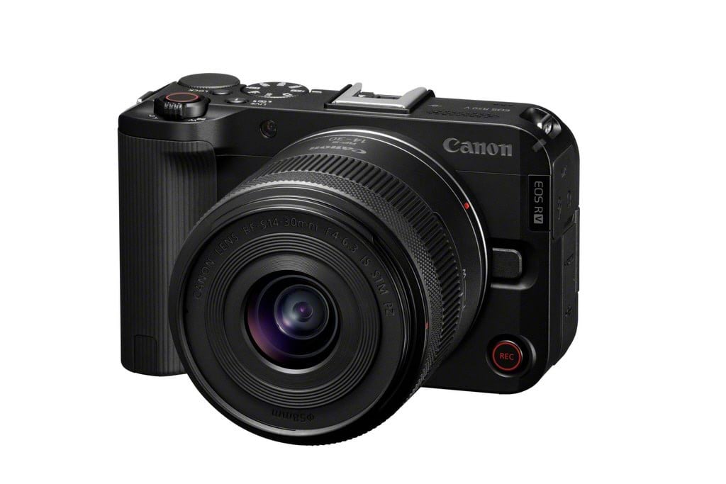 Canon EOS R50 V + RF-S 14-30mm F4-6.3 IS STM PZ Kamera Sort 6895C014