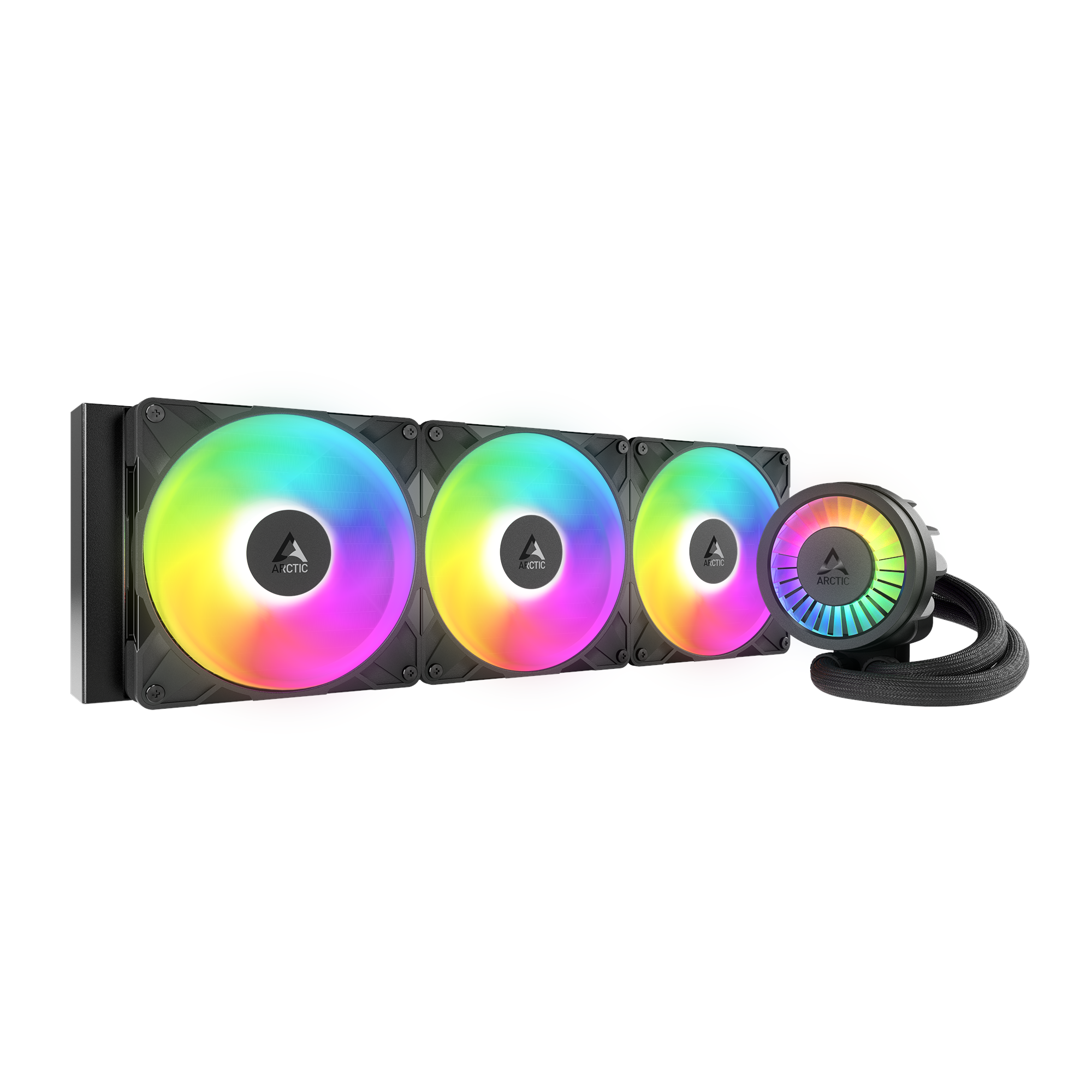 Arctic Liquid Freezer III Pro 420 A-RGB - CPU Vandkøling Cpu Køler Sort med RGB lys ACFRE00185A
