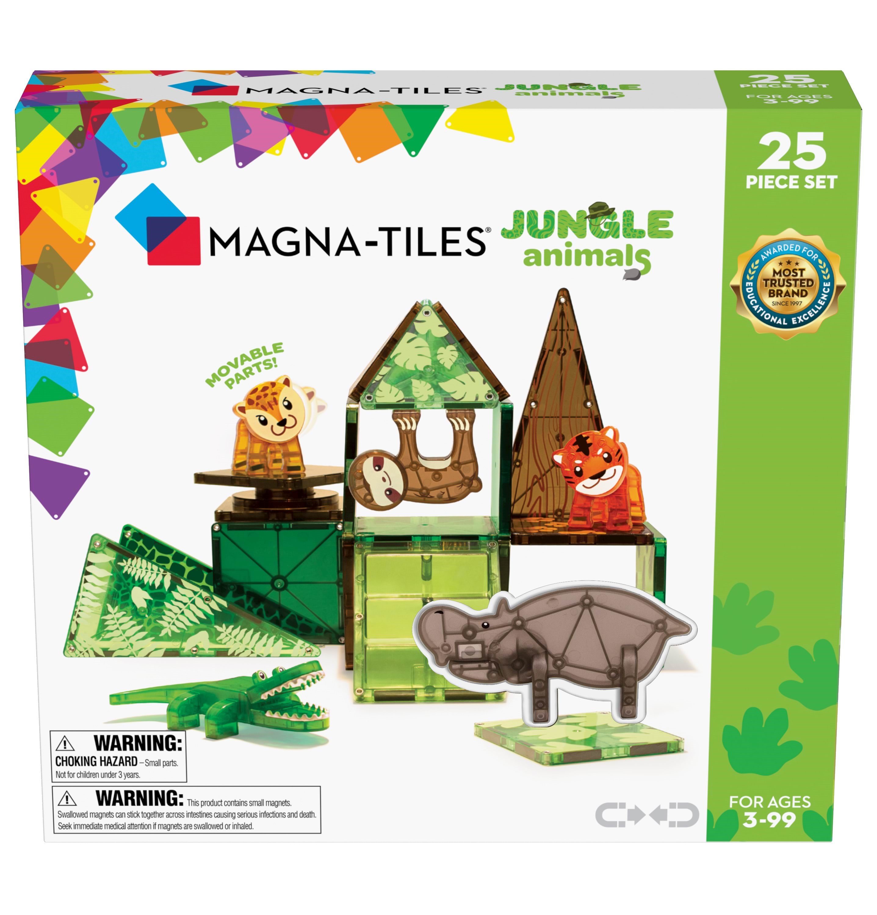 Magna-Tiles Jungle Dyr 25 stk Konstruktionslegetøj 90222