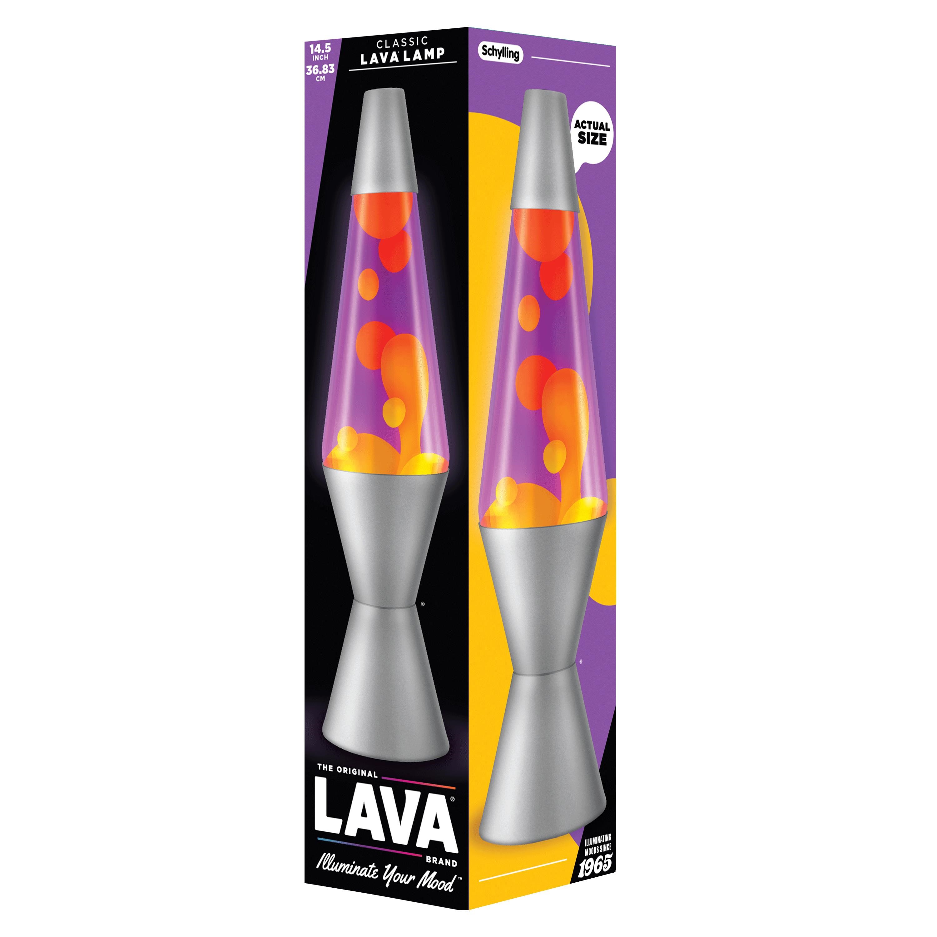 Lava Lamp Classic 37cm Orange/Purple Børnelampe 605903