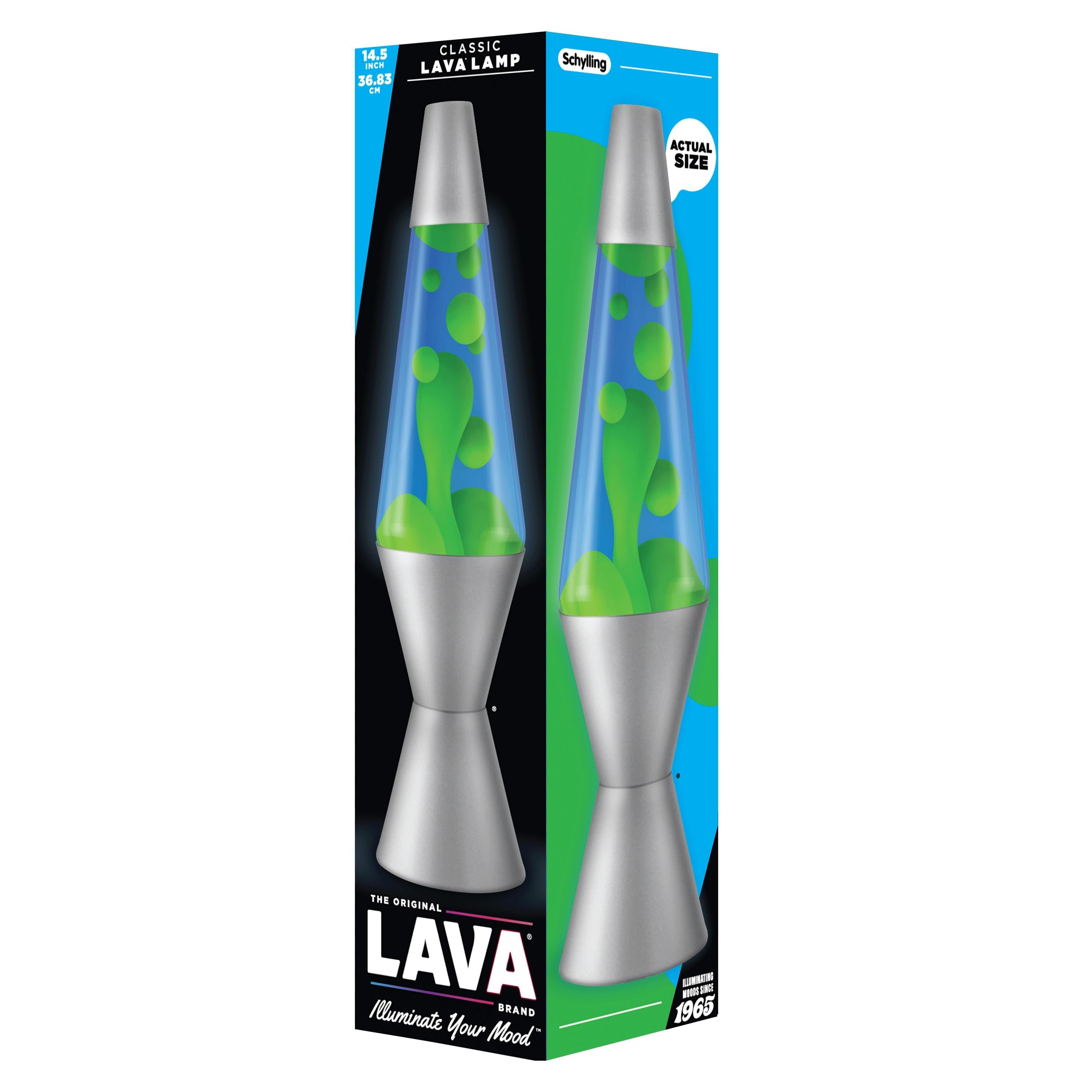 Lava Lamp Classic 37cm Green/Blue Børnelampe 605902