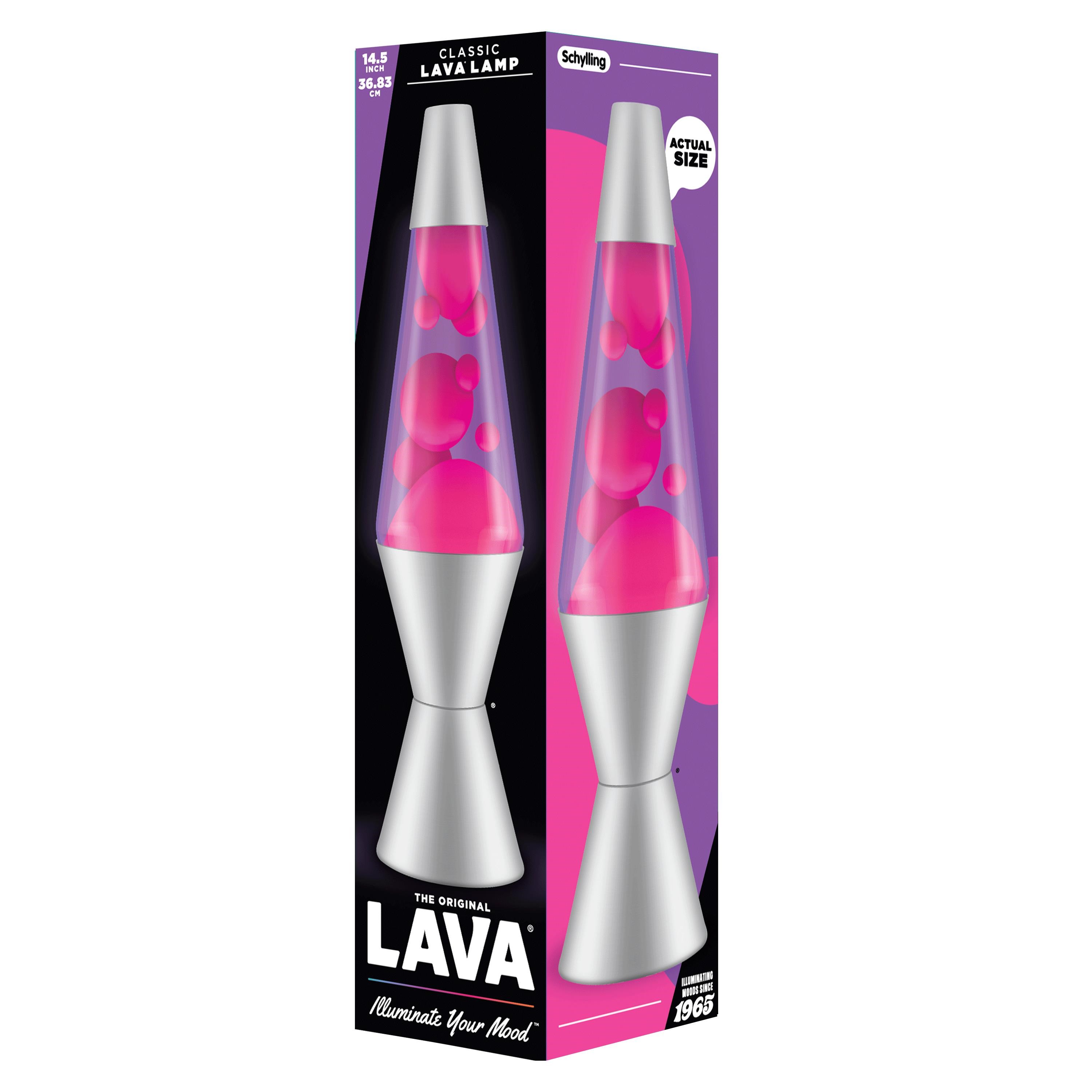 Lava Lamp Classic 37cm Pink/Purple Børnelampe 605901