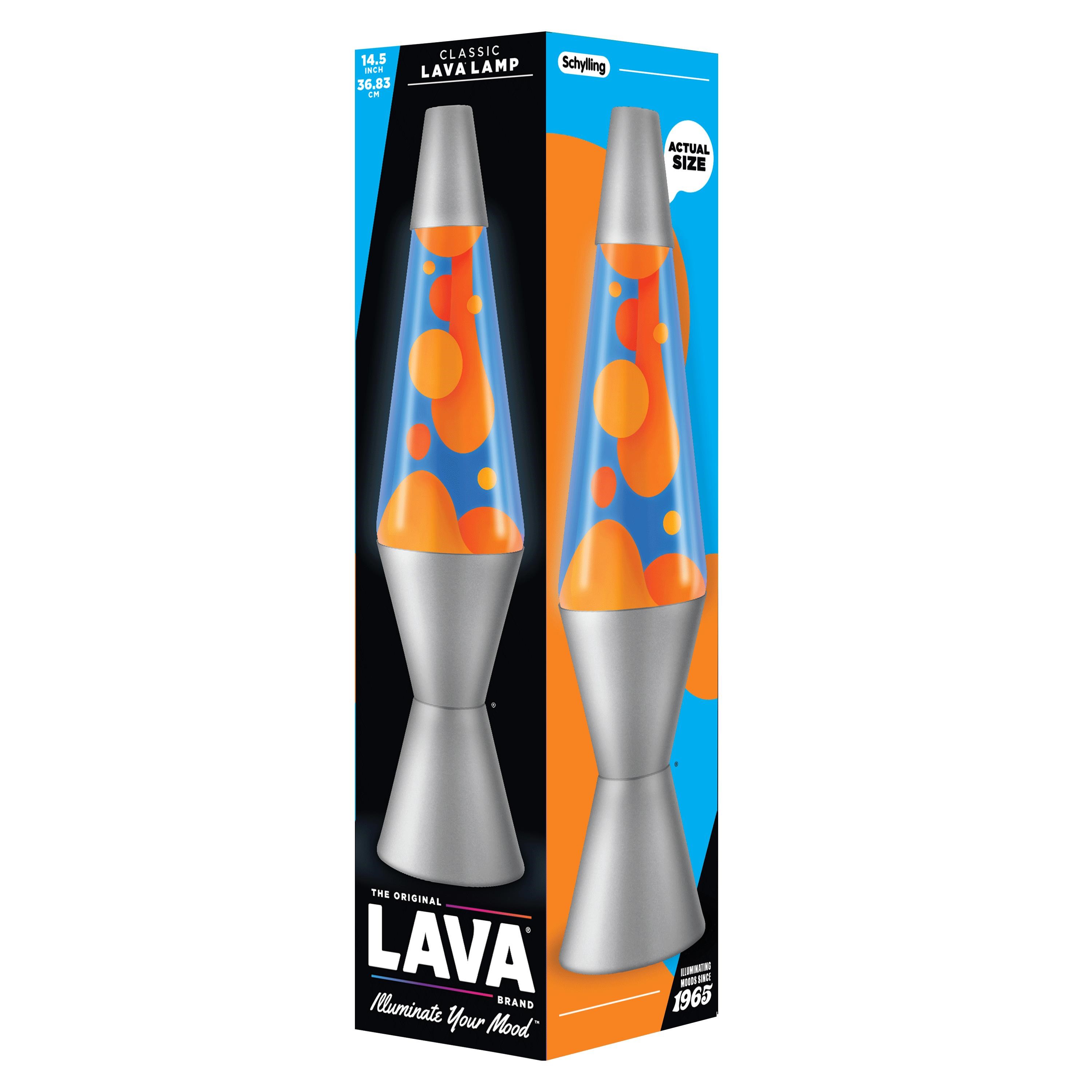 Lava Lamp Classic 37cm Orange/Blue Børnelampe 605900