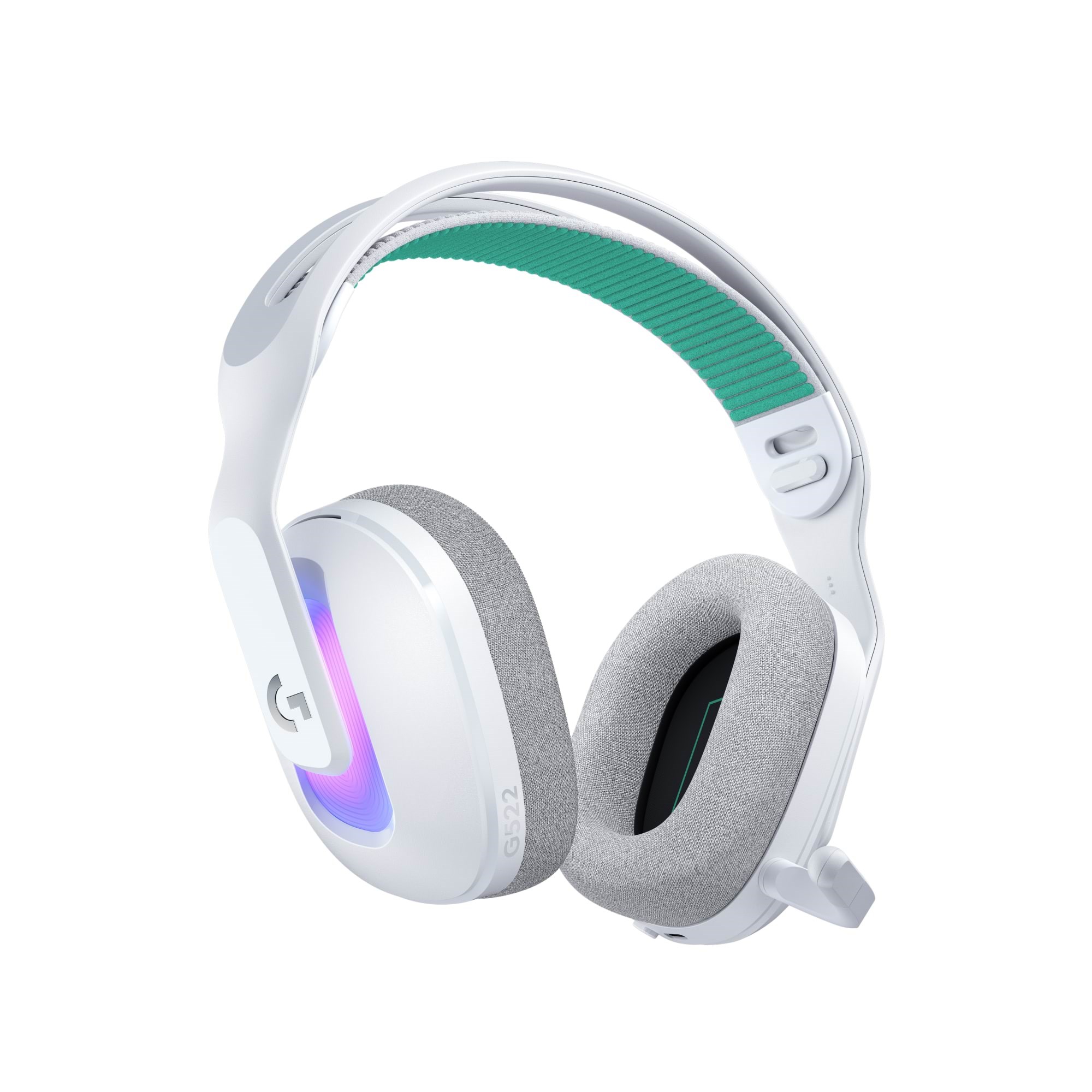 Logitech G522 LIGHTSPEED Wireless Gaming Headset - Hvid Hovedtelefoner Og Headset 981-001550