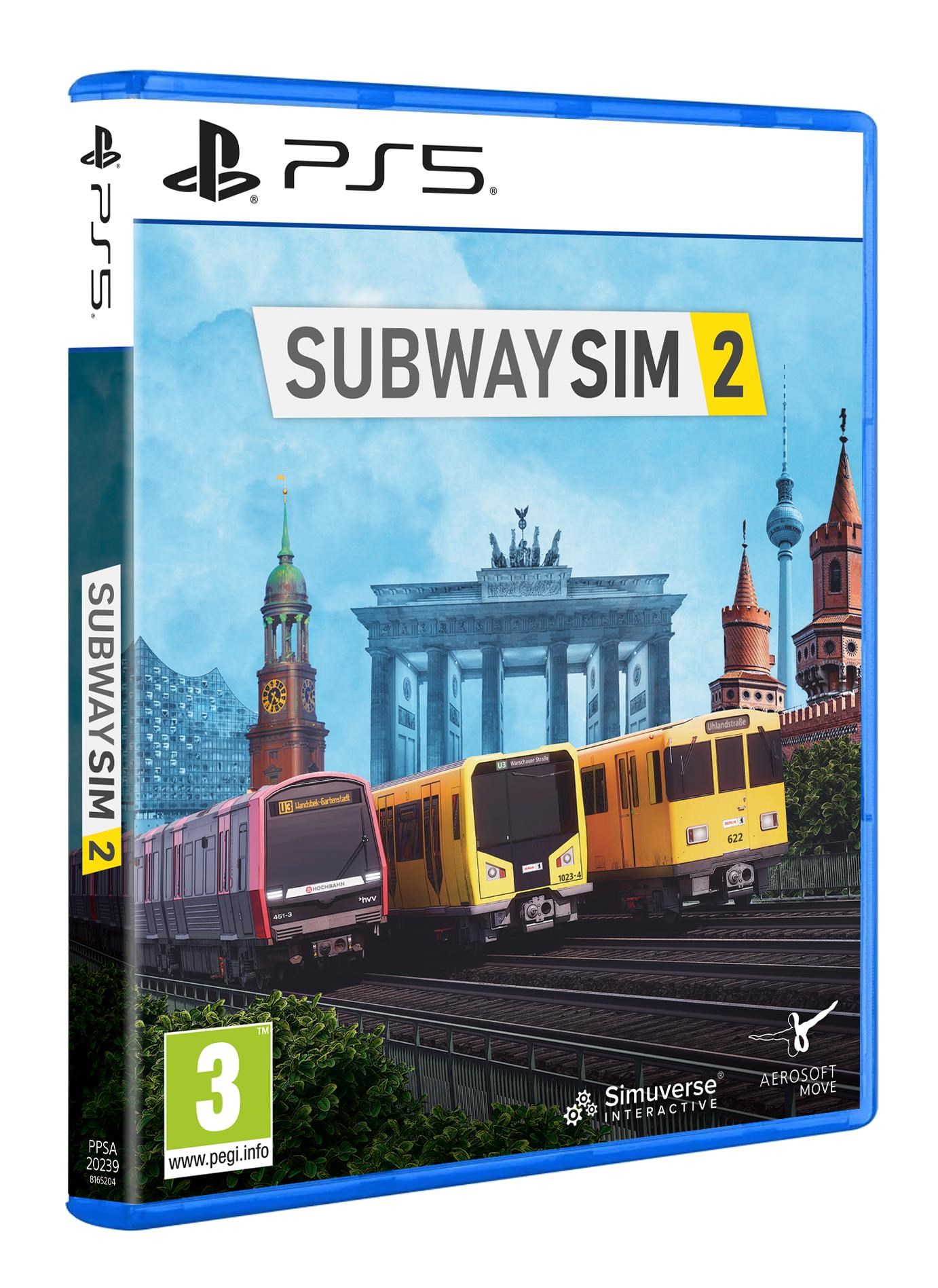 Subway Sim 2 - Sony PlayStation 5 - Simulator Spil 4015918165204