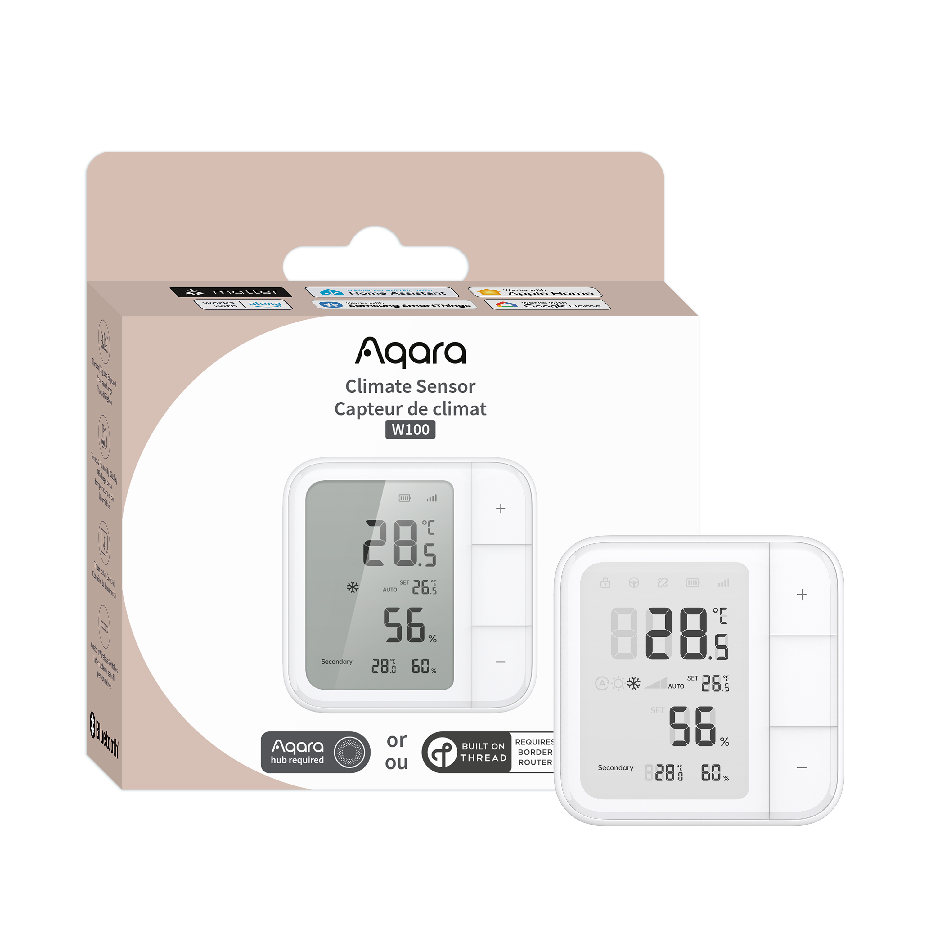 Aqara Climate Sensor W100 Smart Home TH-S04D