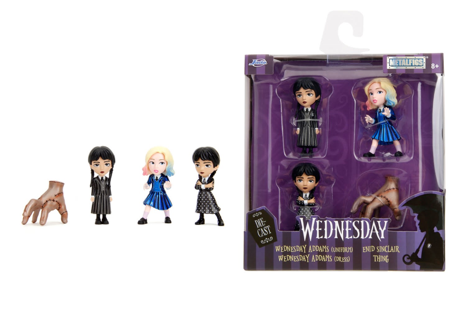 Wednesday 4-Pack Figures 2.5" Figur 253252040