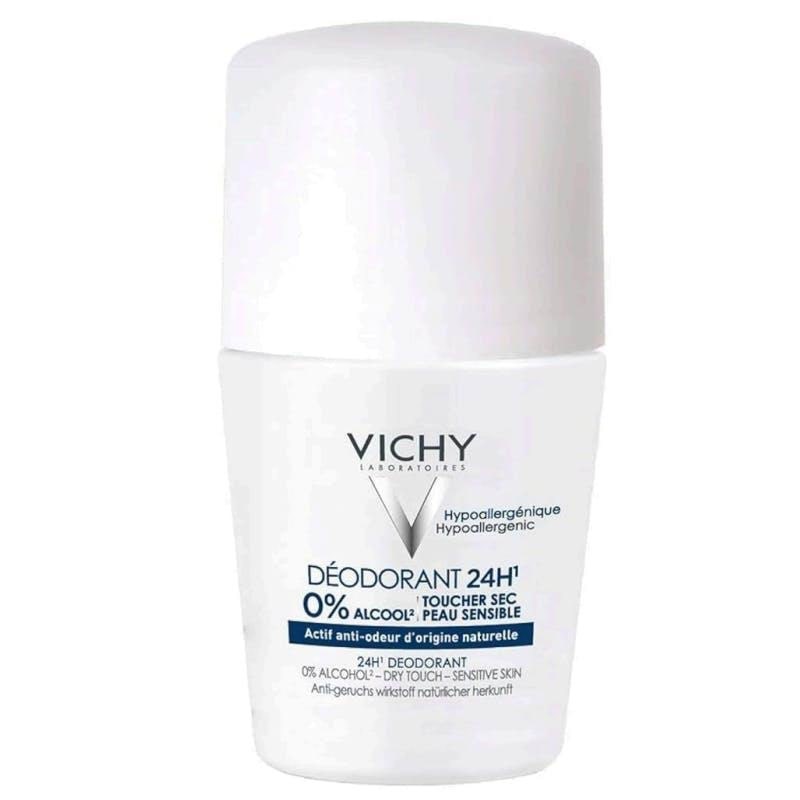 Vichy 24H Dry Touch Deodorant Sensitive Skin Roll-on - 50 ml Parfume 3337871322595