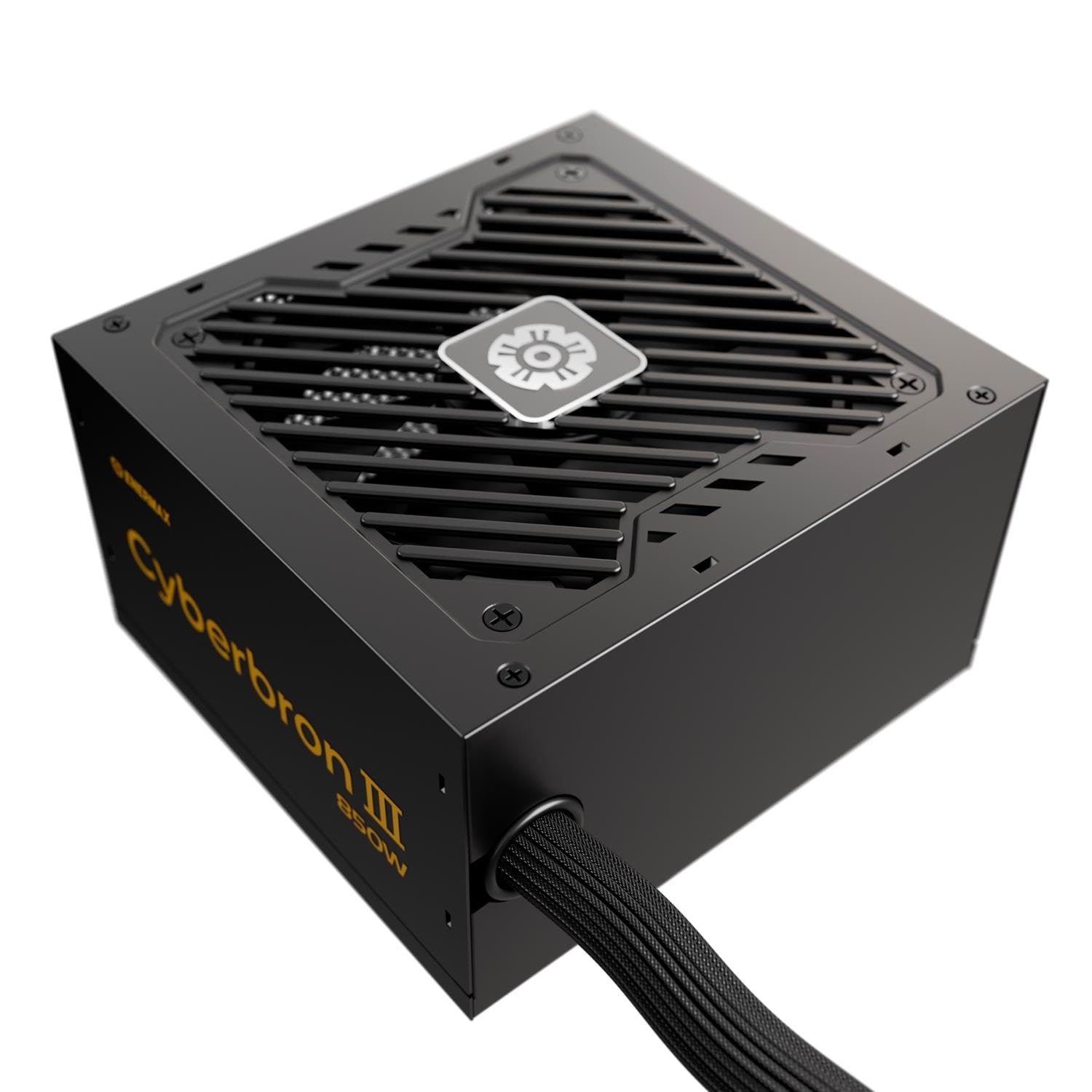 Enermax Cyberbron III Strømforsyning - 850 Watt - 120 mm - ATX 3.1 - 80 Plus Bronze certified Strømforsyning Sort EMB850EWT-NAC