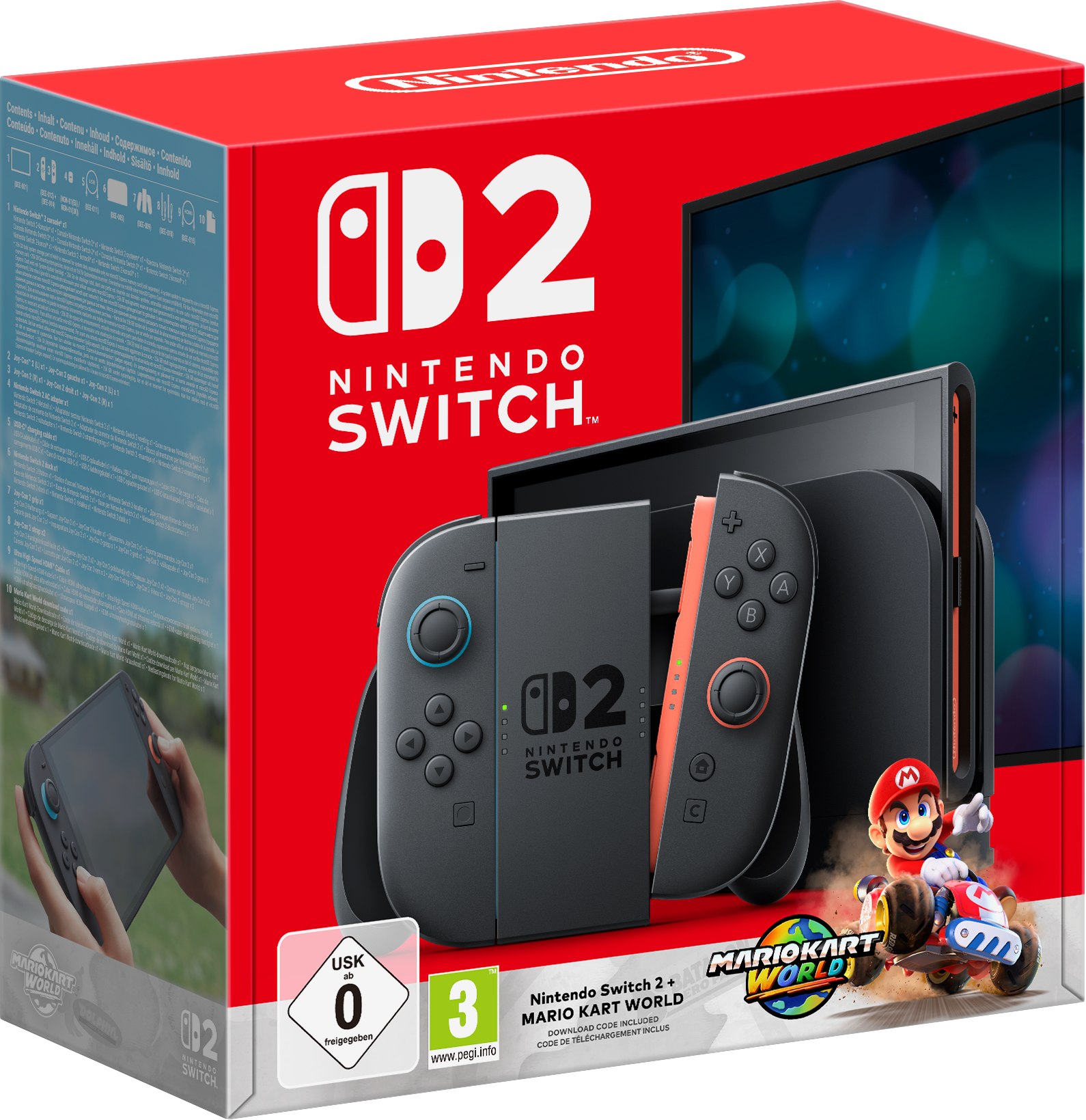 Nintendo Switch 2 - Mario Kart World Spillekonsol 0045496337223