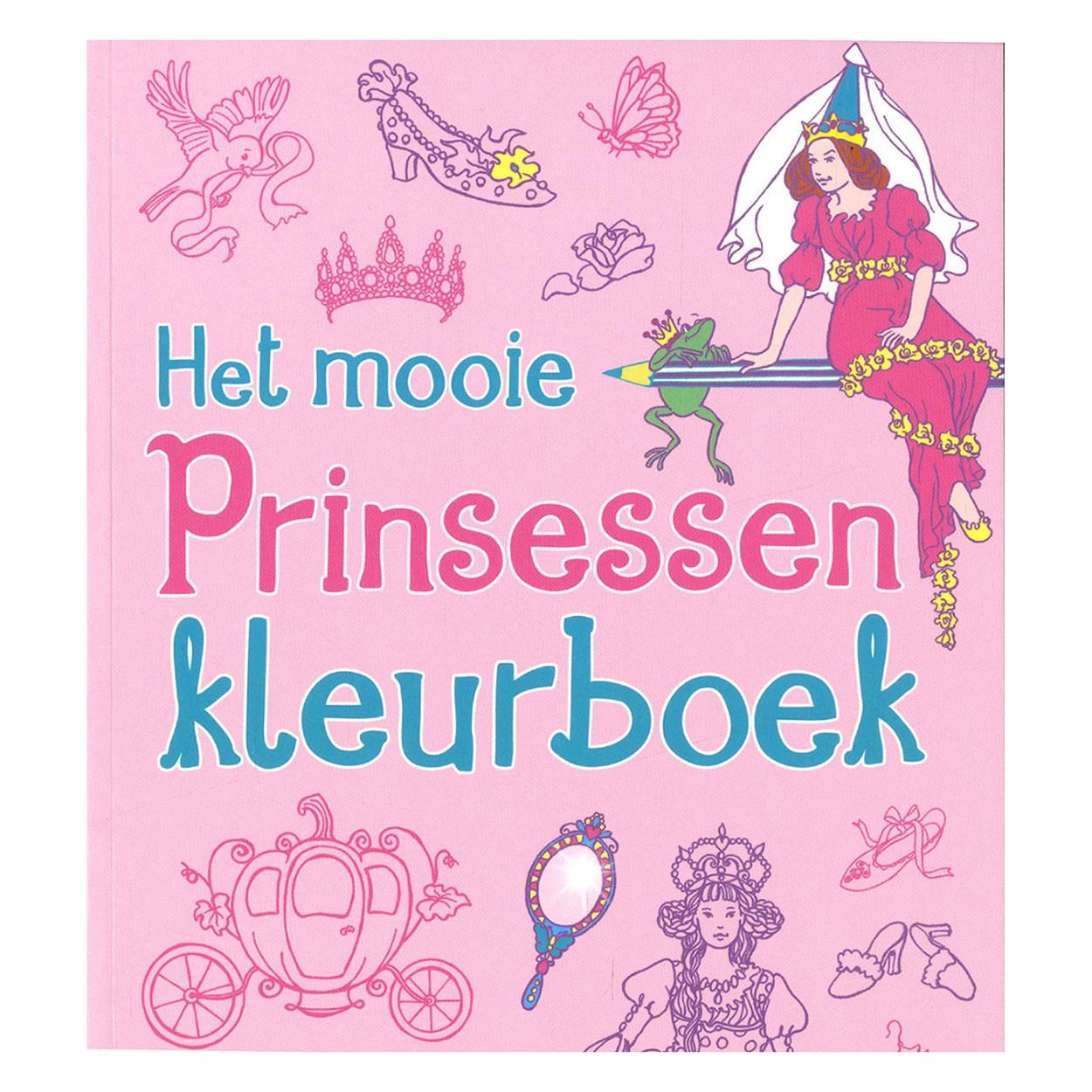 Deltas - The Beautiful Princess Coloring Book Hobby Artikler Malebog 0690735