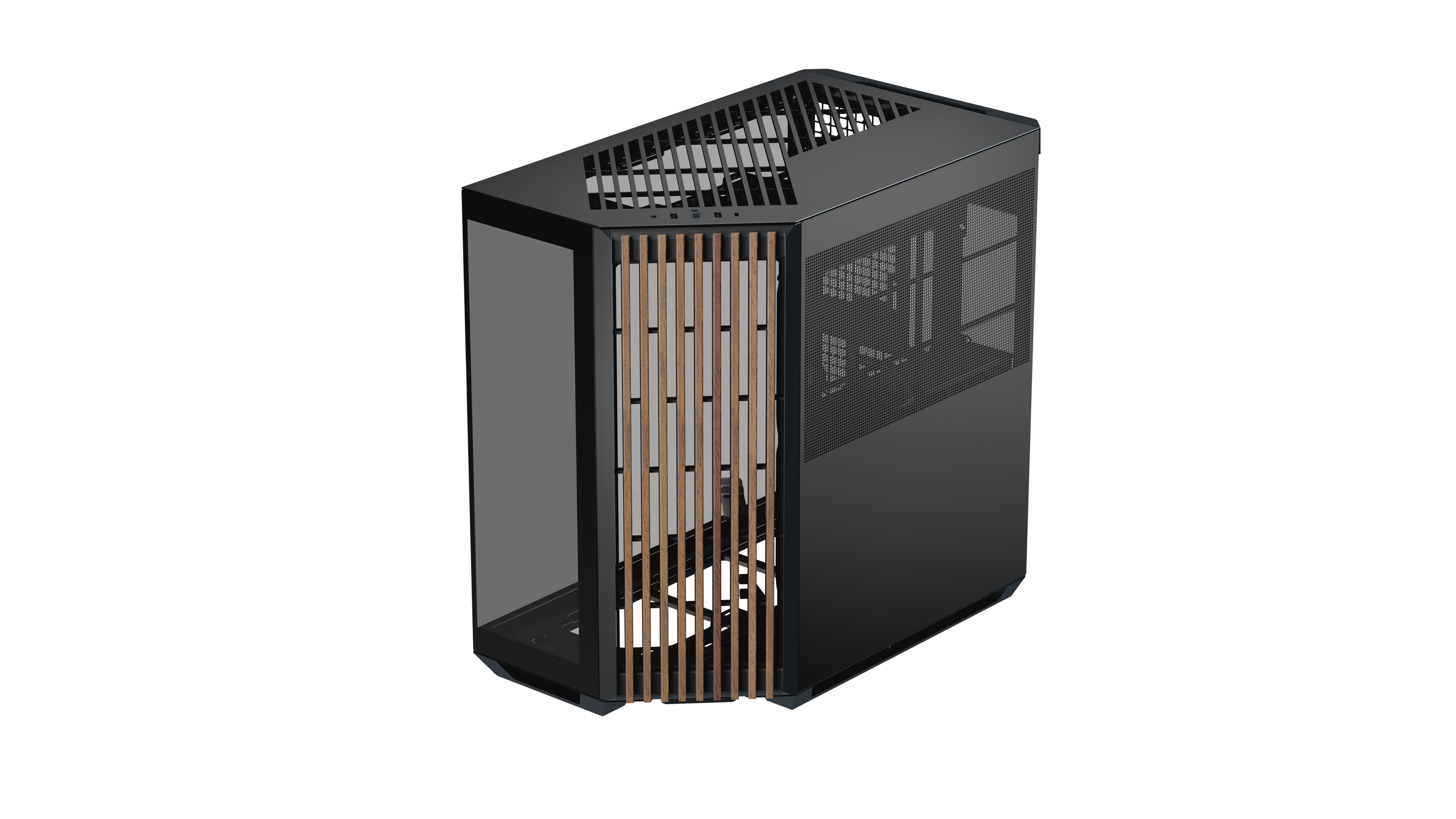 APNX V1 Wood Black - Kabinet - Miditower - Sort Kabinet APNX V1-W-BK-v1
