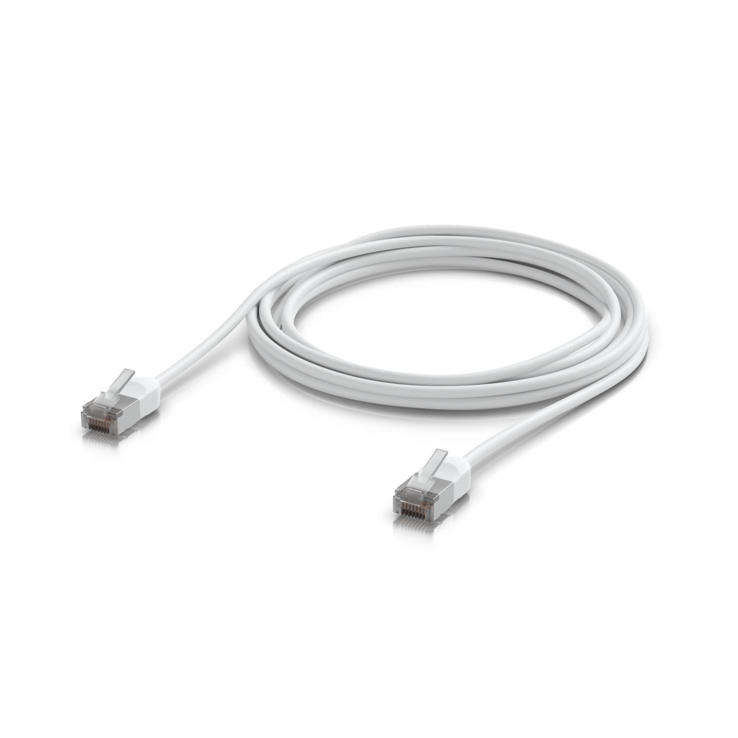Ubiquiti UniFi Premium Patch Cable Outdoor White 3M - Hvid - 3m Netværkskabel UACC-Cable-Patch-Outdoor-C6A-3M-W