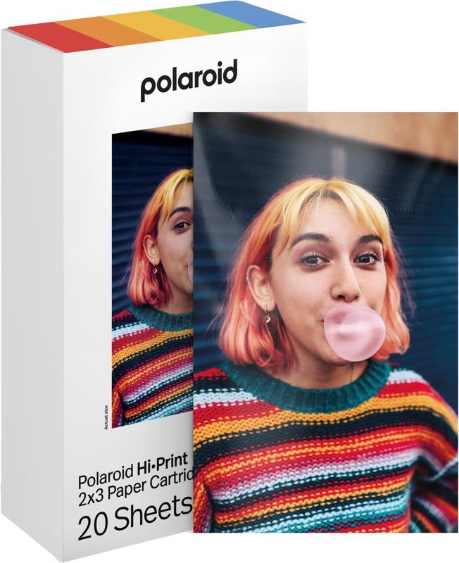 Polaroid Hi-Print 2x3 Paper Cartridge Gen 2 - 20 Sheets Fotopapir 006355