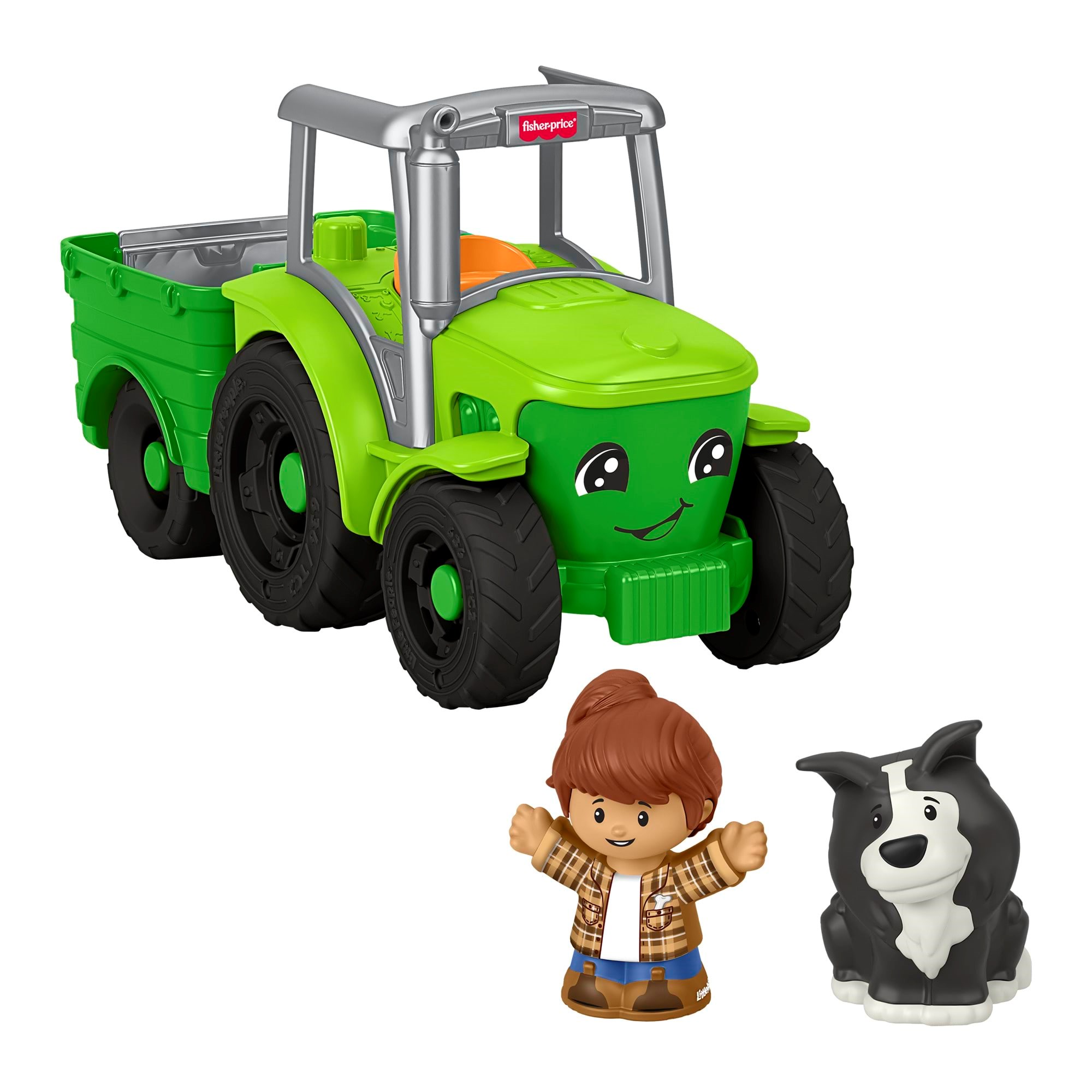 Fisher Price Little People Push & Play Tractor Babylegetøj 972-2555
