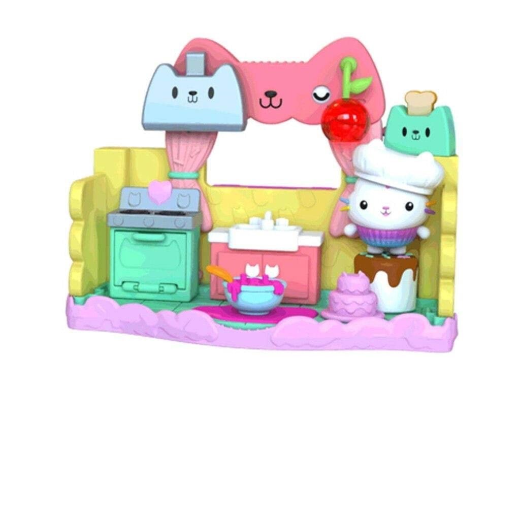 Gabby's Dollhouse Gabby's Movie Portal Rooms - Kitchen Dukker Og Dukketilbehoer 6074281