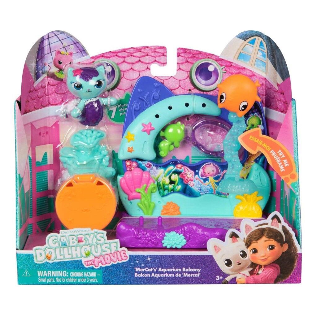 Gabby's Dollhouse Gabby's Movie Balcony - Swing & Swim Dukker Og Dukketilbehoer 6074163