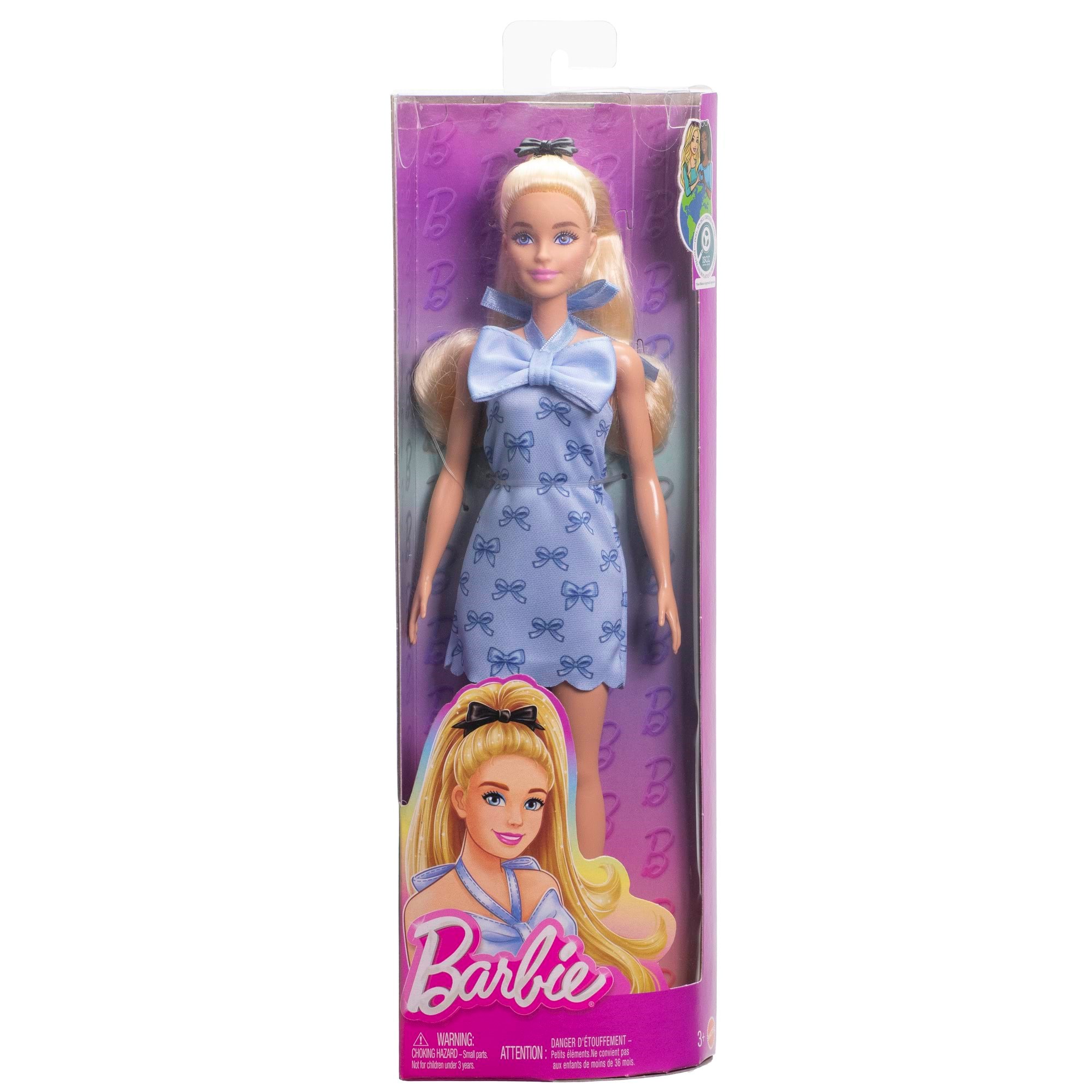 Barbie Fashionista Dukke Blå Sløjfer Dukker Og Dukketilbehoer HYT93