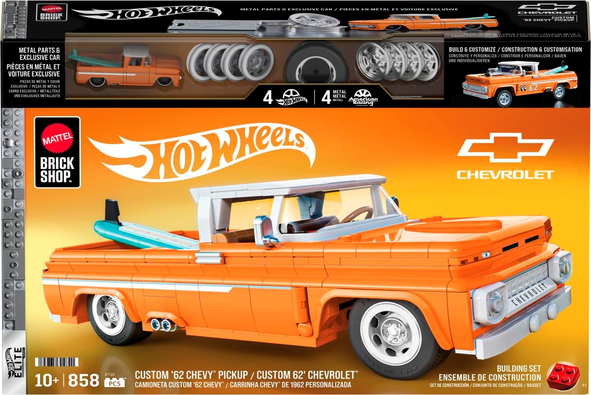 Hot Wheels Brick Shop Elite Series Custom 62 Chevy Modelbyg JFT20