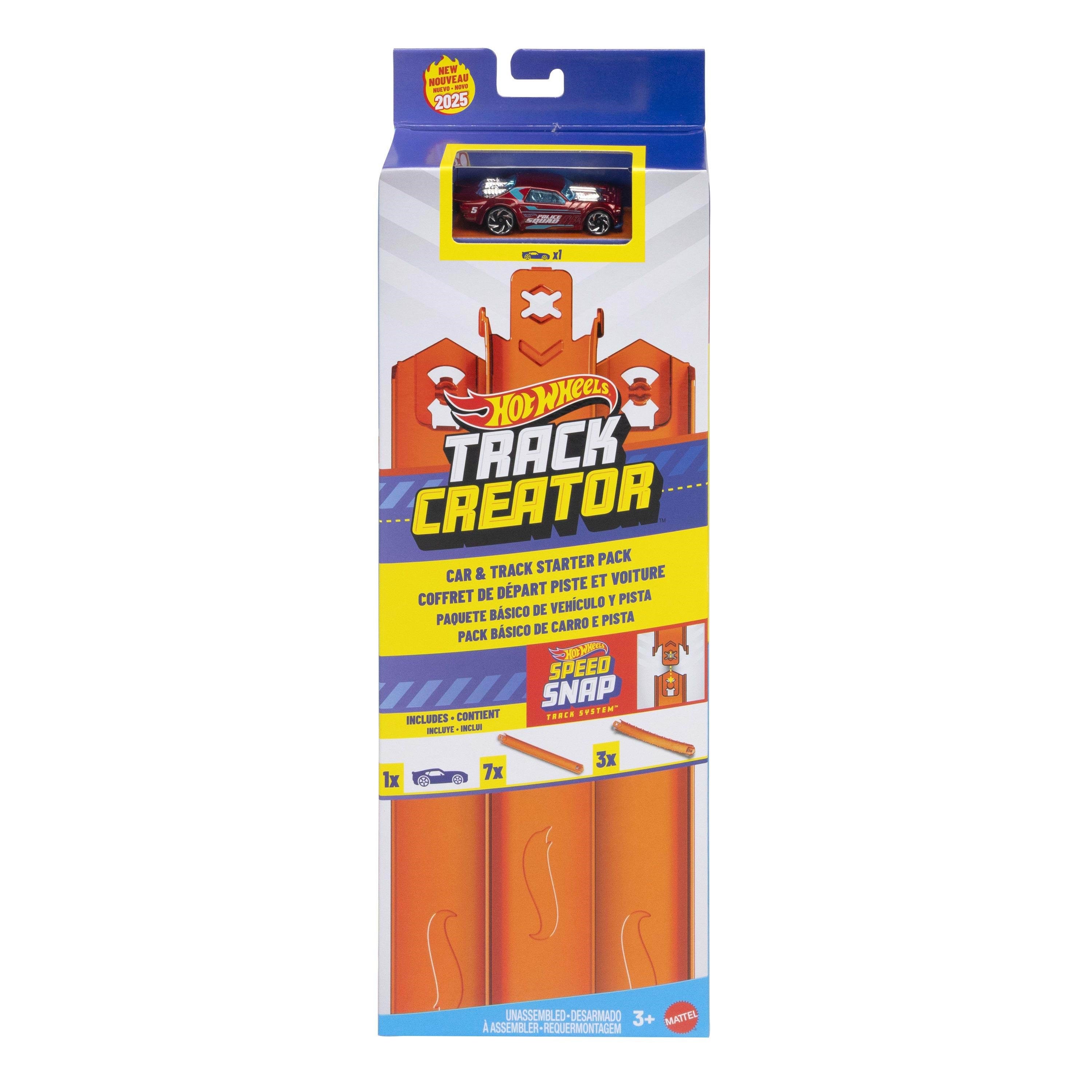 Hot Wheels Track Creator: Car & Track Starter Pack Legetøjsbil JDW43