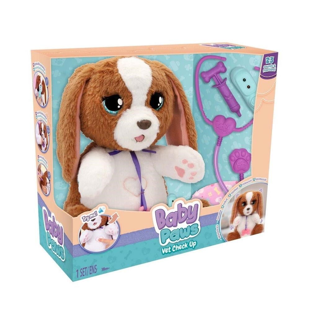 Baby Paws Interactive Puppy - Vet Check Up Bamser 264-927681