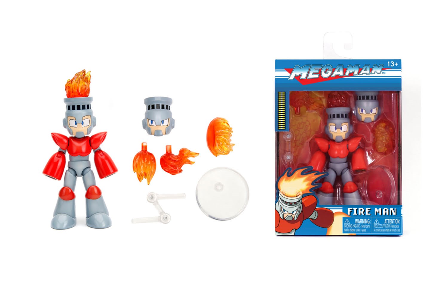 Jada Toys Mega Man Fire Man Figur Figur 253251023