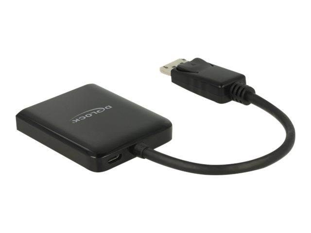 DeLOCK DisplayPort 1.4 Splitter 1 x DisplayPort to 2 x DisplayPort MST Hdmi Splitter 87768