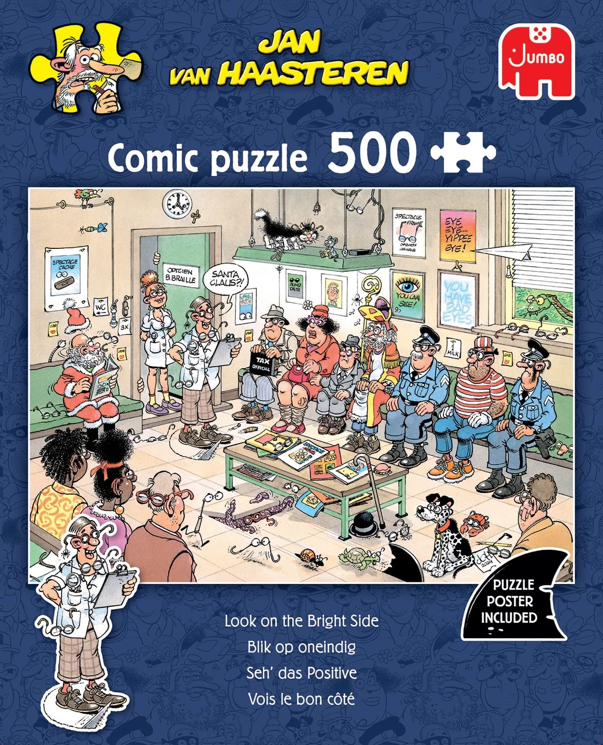 Jan van Haasteren Look on the Bright side (500) Puslespil 707-1110100526