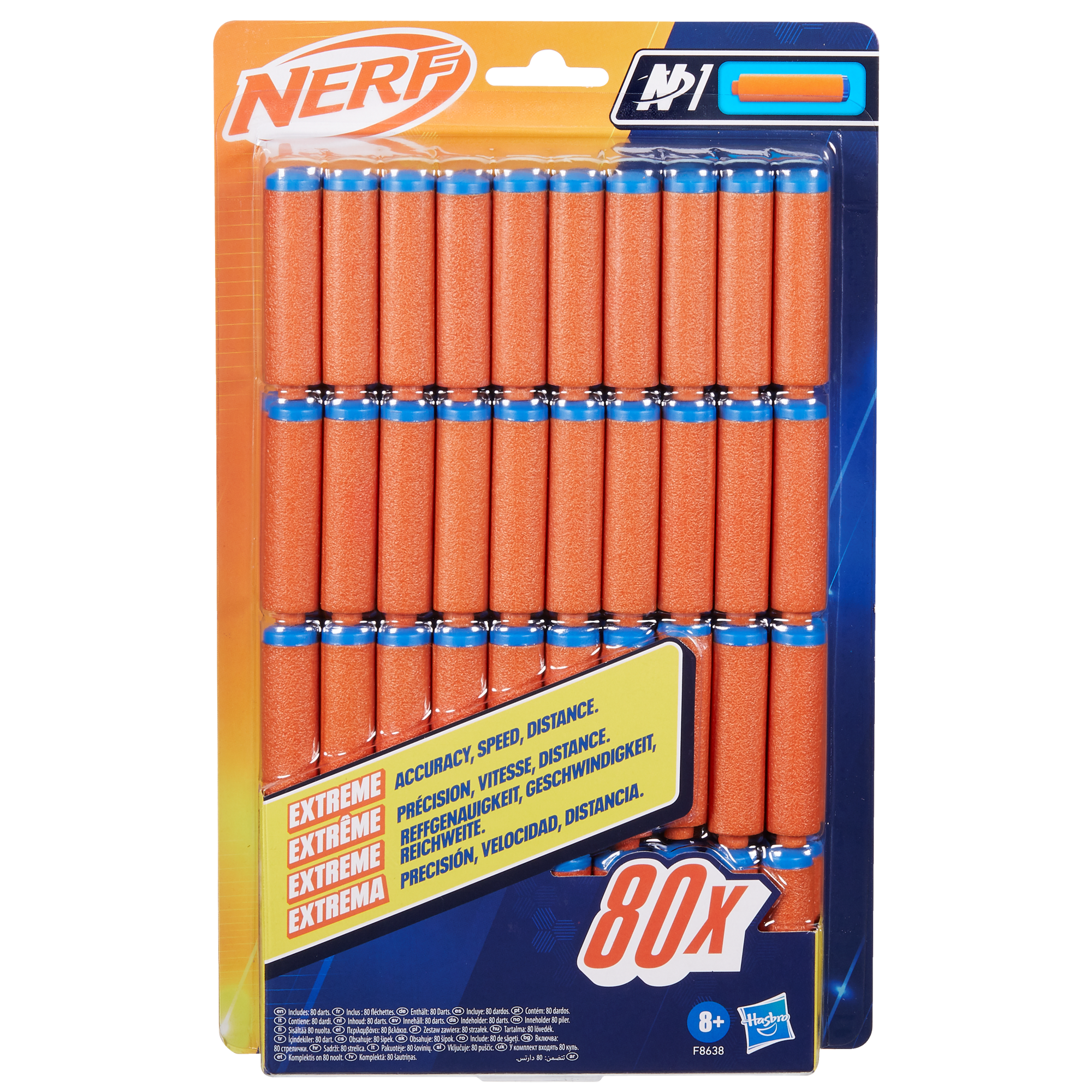 NERF N Series N1-Darts 80x Legetøjsvåben F8638EU40