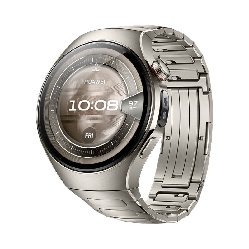 Huawei Watch 5 46mm Titanium Smartwatch Sølv 55020EVW