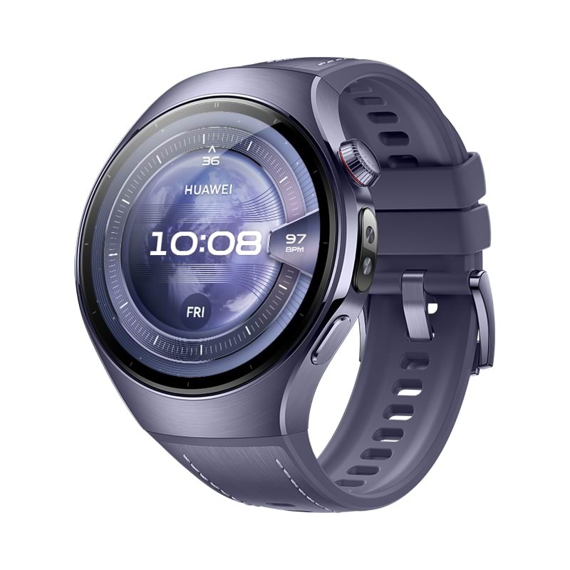 Huawei Watch 5 46mm Grey-Purple Smartwatch Lilla 55020EVX