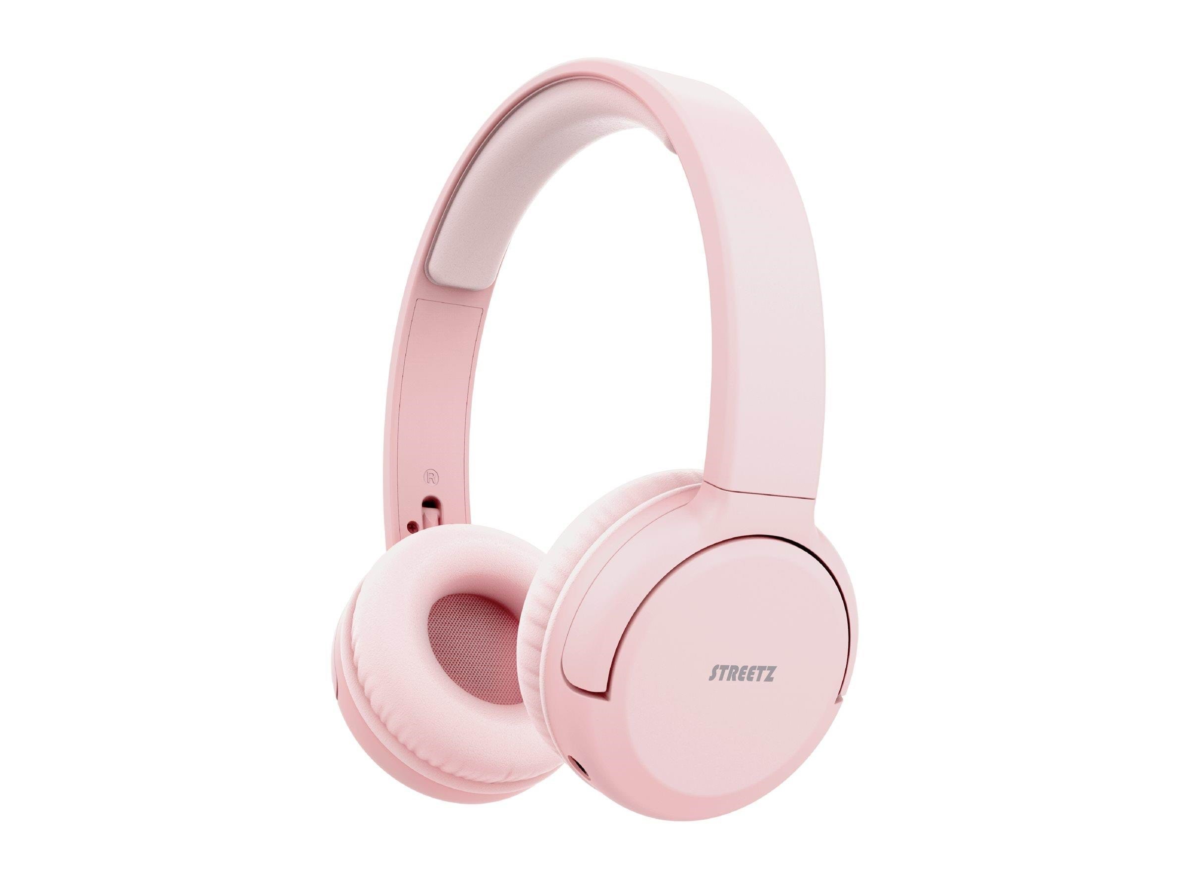 STREETZ BT210 Bluetooth Headphones Hovedtelefoner Og Headset Pink BT210-PNK