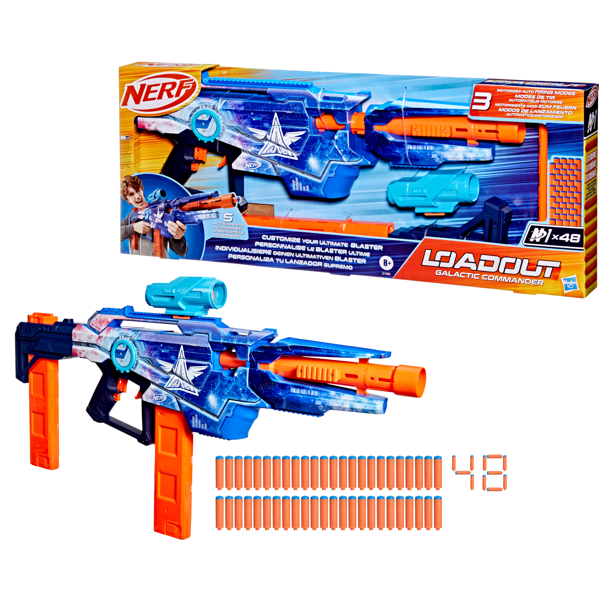 NERF Loadout Galactic Commander Blaster Legetøjsvåben G15804N0