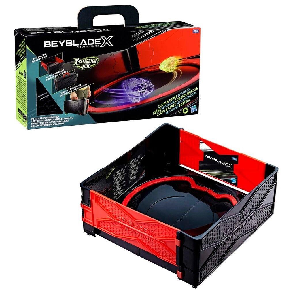 Beyblade X Clash and Carry Beystadium Battle Arena Legetøj G0841EU4