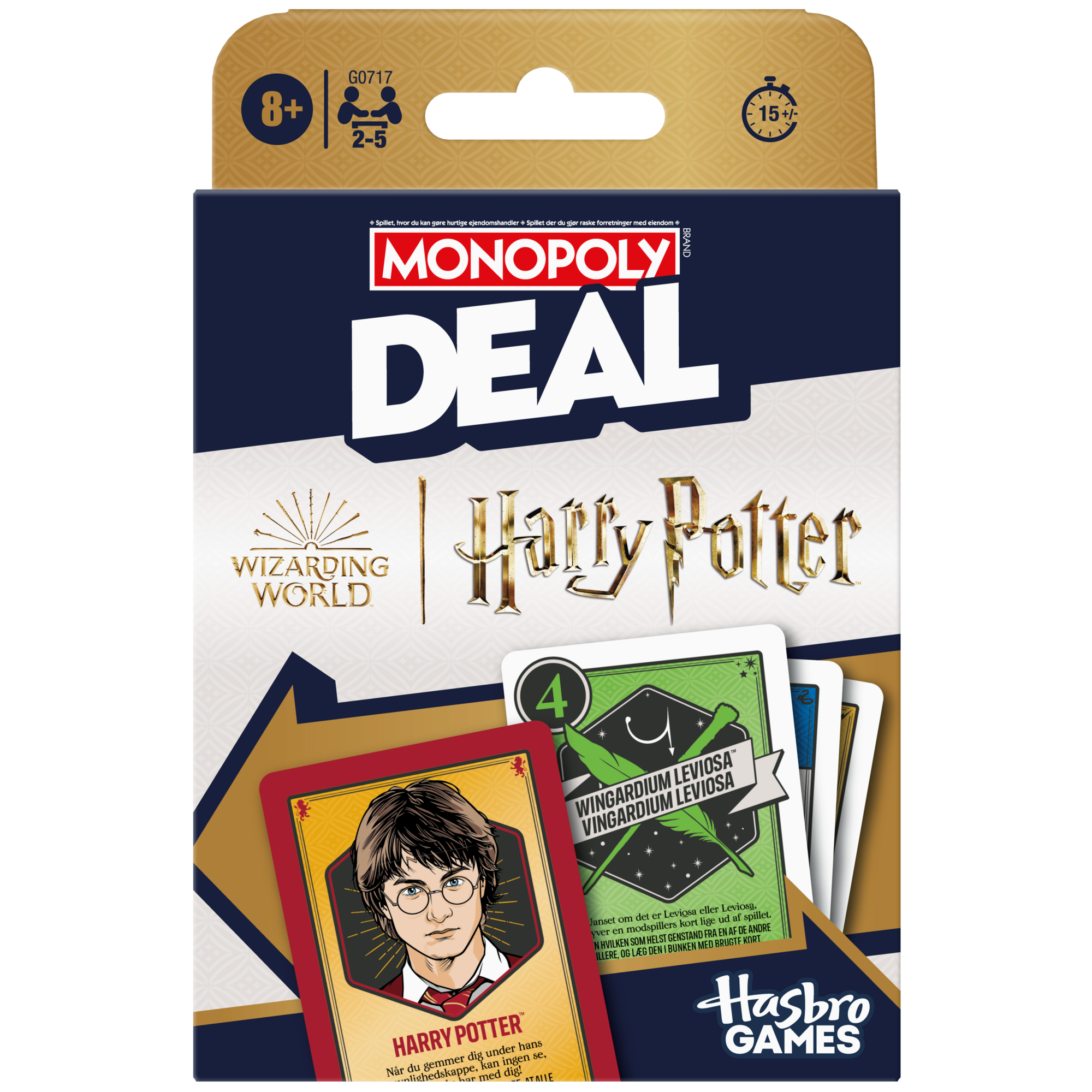 Hasbro Monopoly Deal - Harry Potter Card Game (DK/NO)