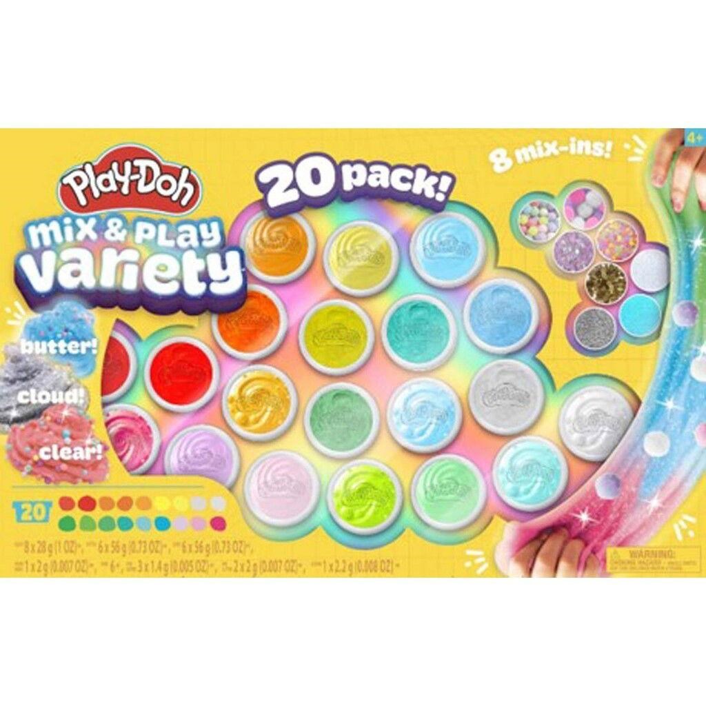 Play-Doh Mix & Play Variety 20 Pack Konstruktionslegetøj 334-235506