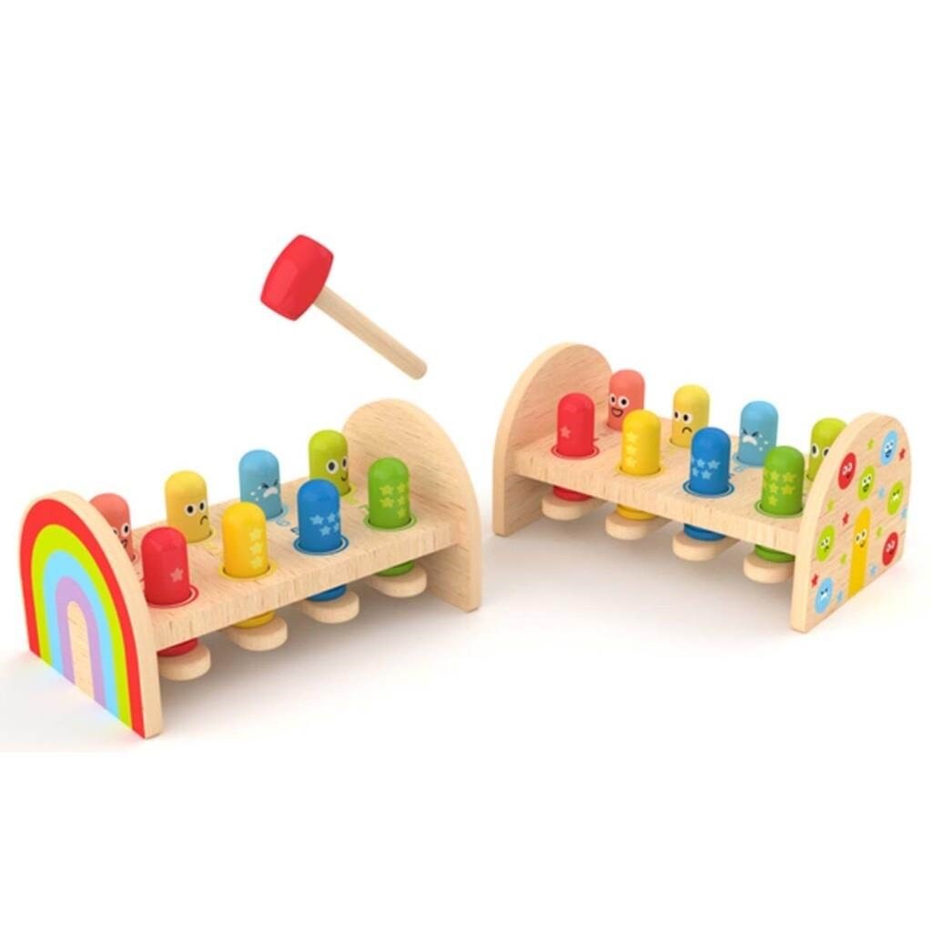 Hape Rainbow Hammer Bench Brætspil 87-0529