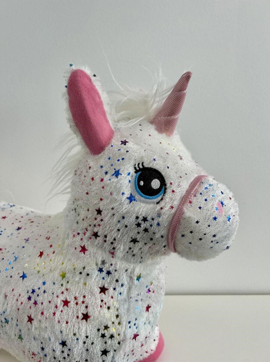 Krea Hop And Bounce Plush Horse Rainbow Brætspil 36-2033