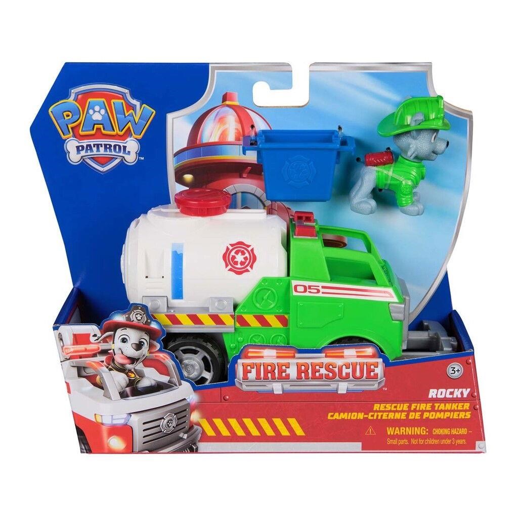 Paw Patrol Fire Rescue Køretøj - Rocky Legetøjsbil 6072642