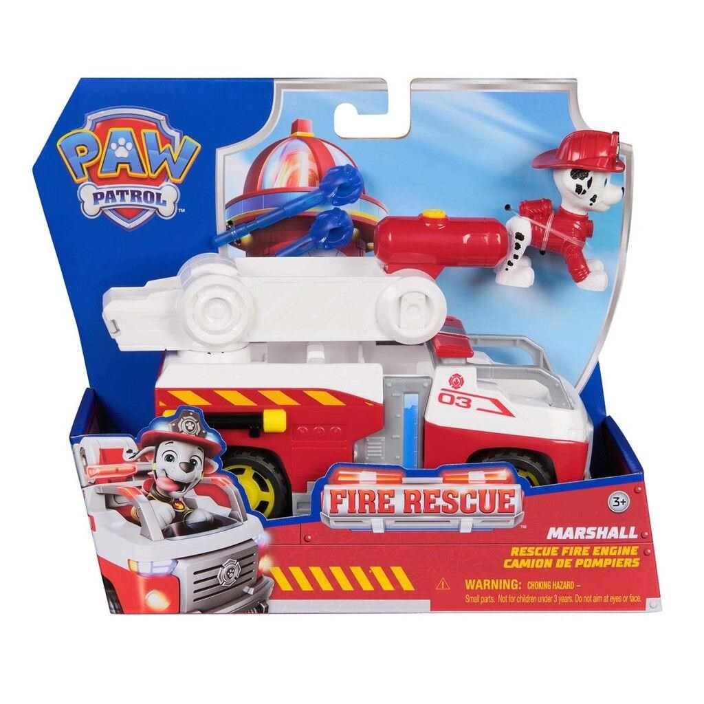 Paw Patrol Fire Rescue Køretøj - Marshall Legetøjsbil 6072660