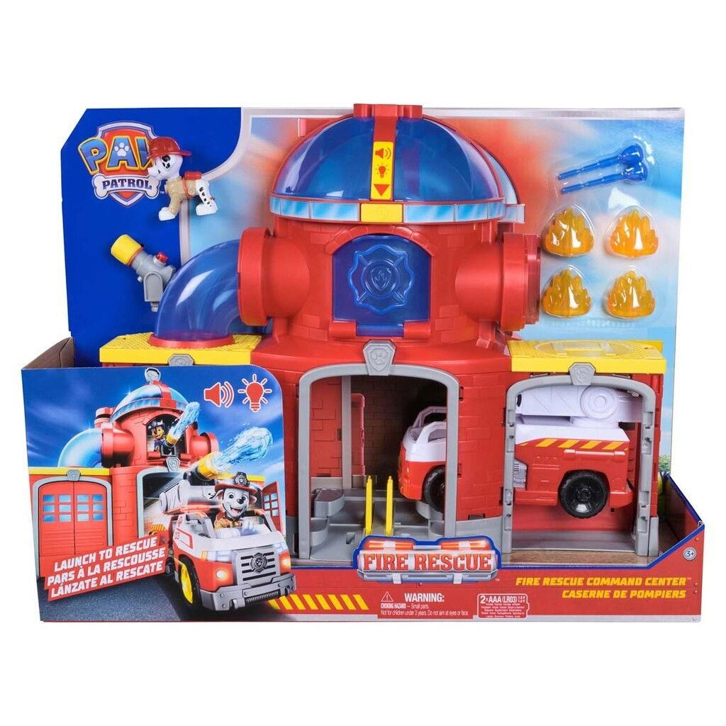 Paw Patrol Brand- og redningsbrandstation legesæt Legetøjsbil 6073760